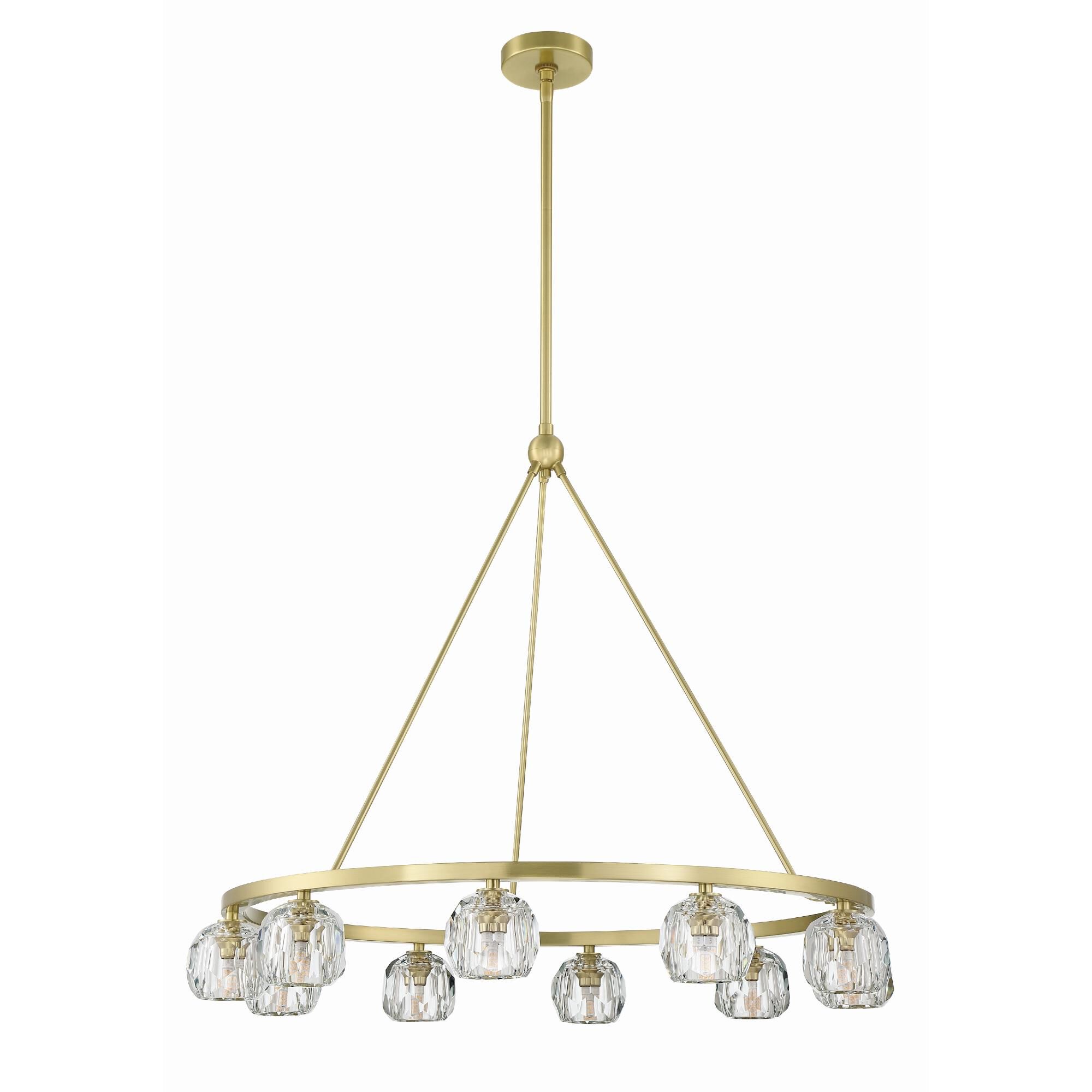 Aragon 35 Inch Chandelier by Crystorama