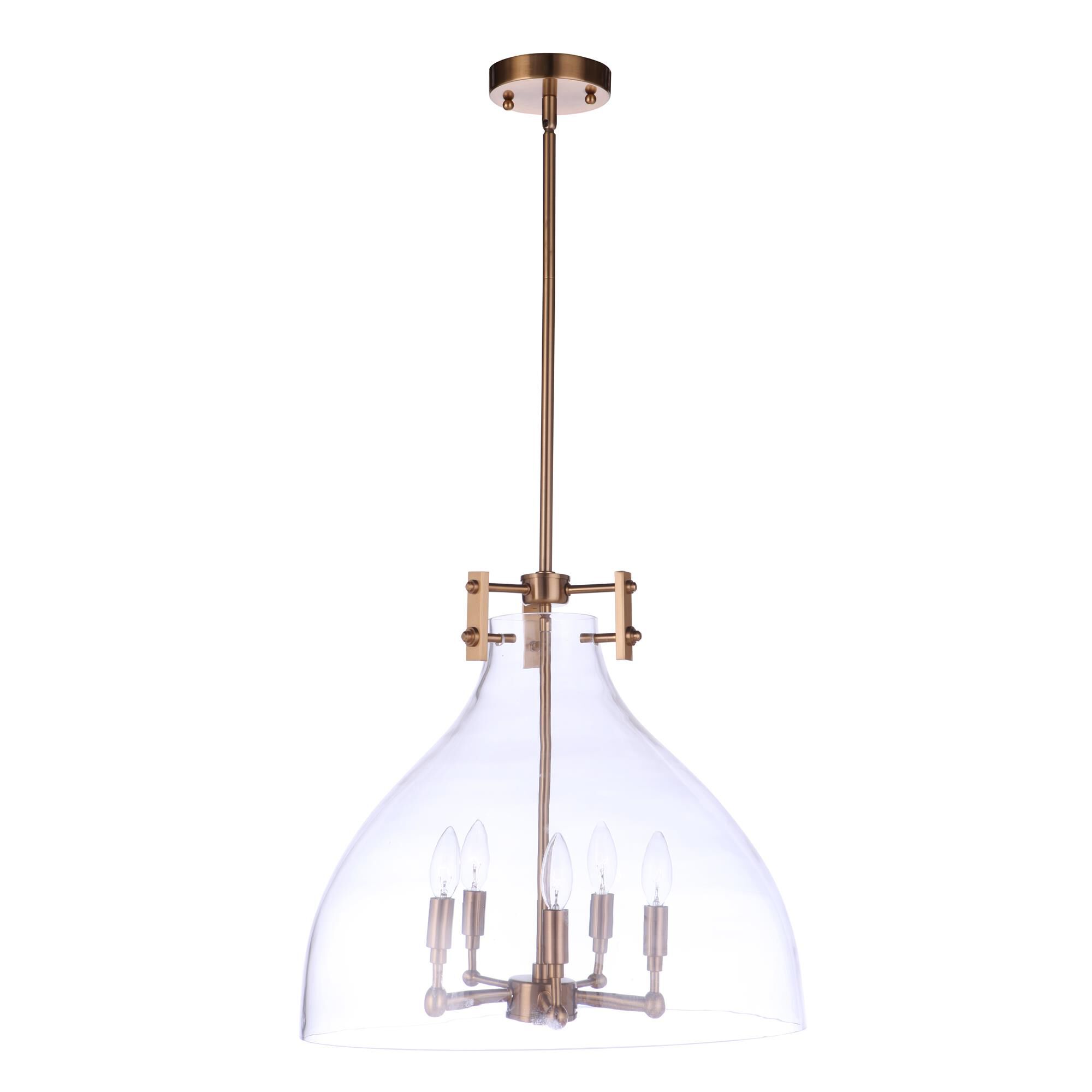 Shown in Satin Brass finish