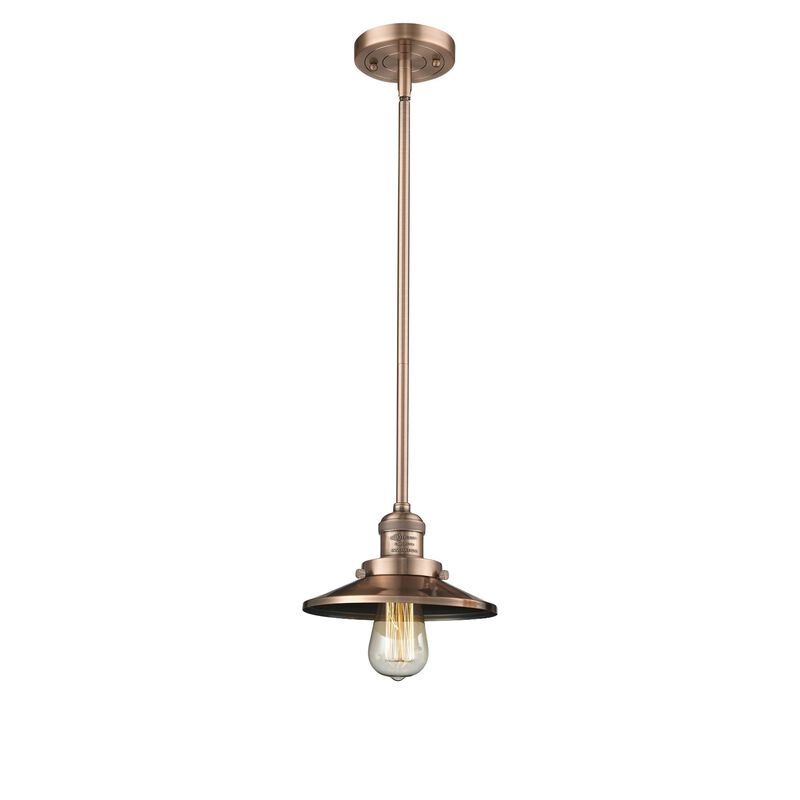 Bruno Marashlian Railroad 8 Inch Mini Pendant by Innovations Lighting