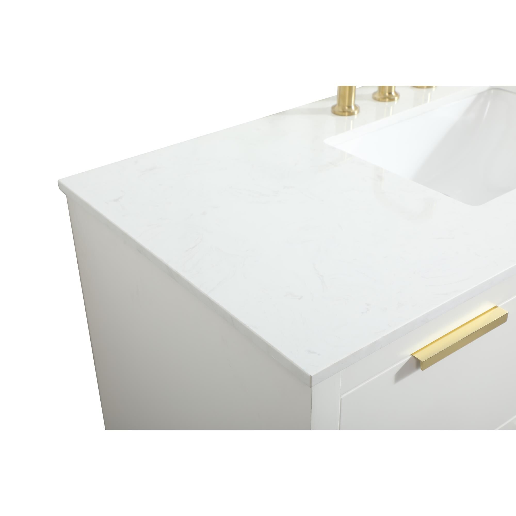 Shown in White finish