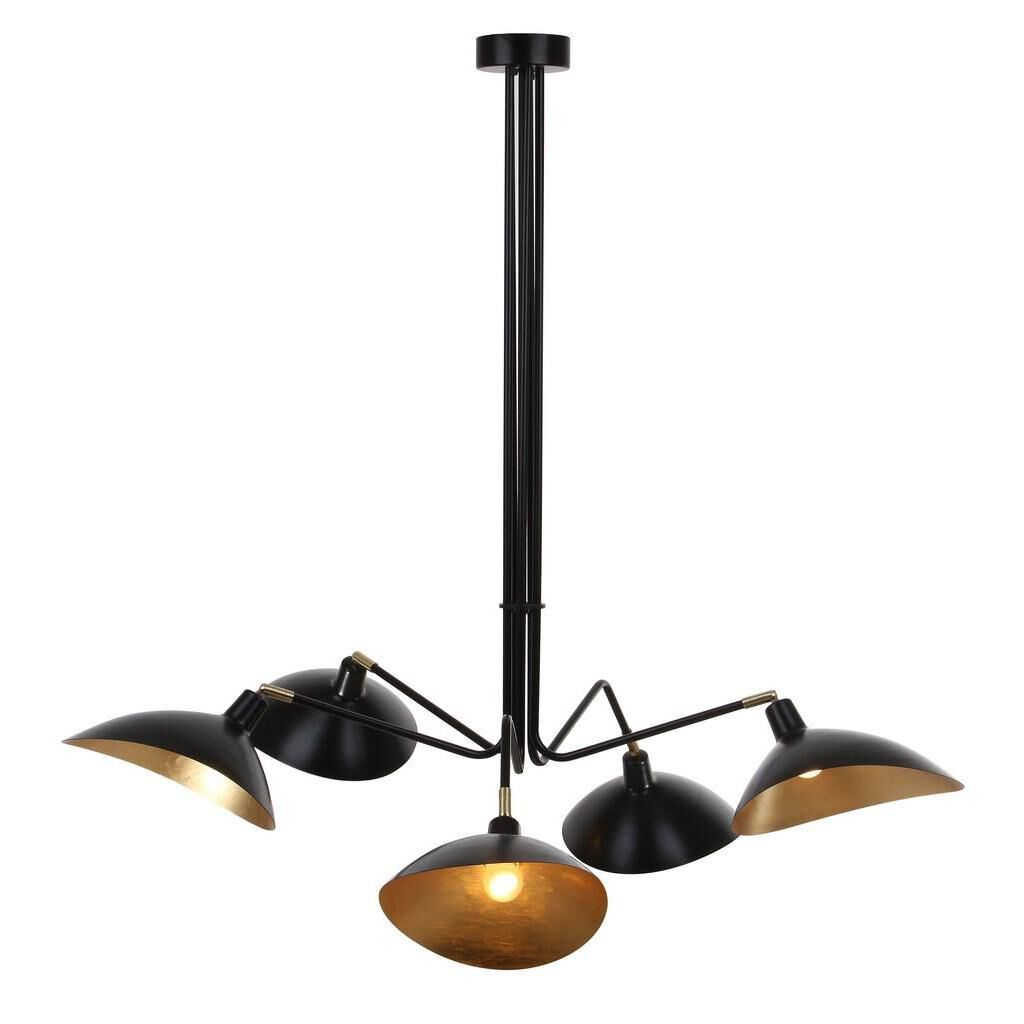 Shown in Black finish and Iron shade
