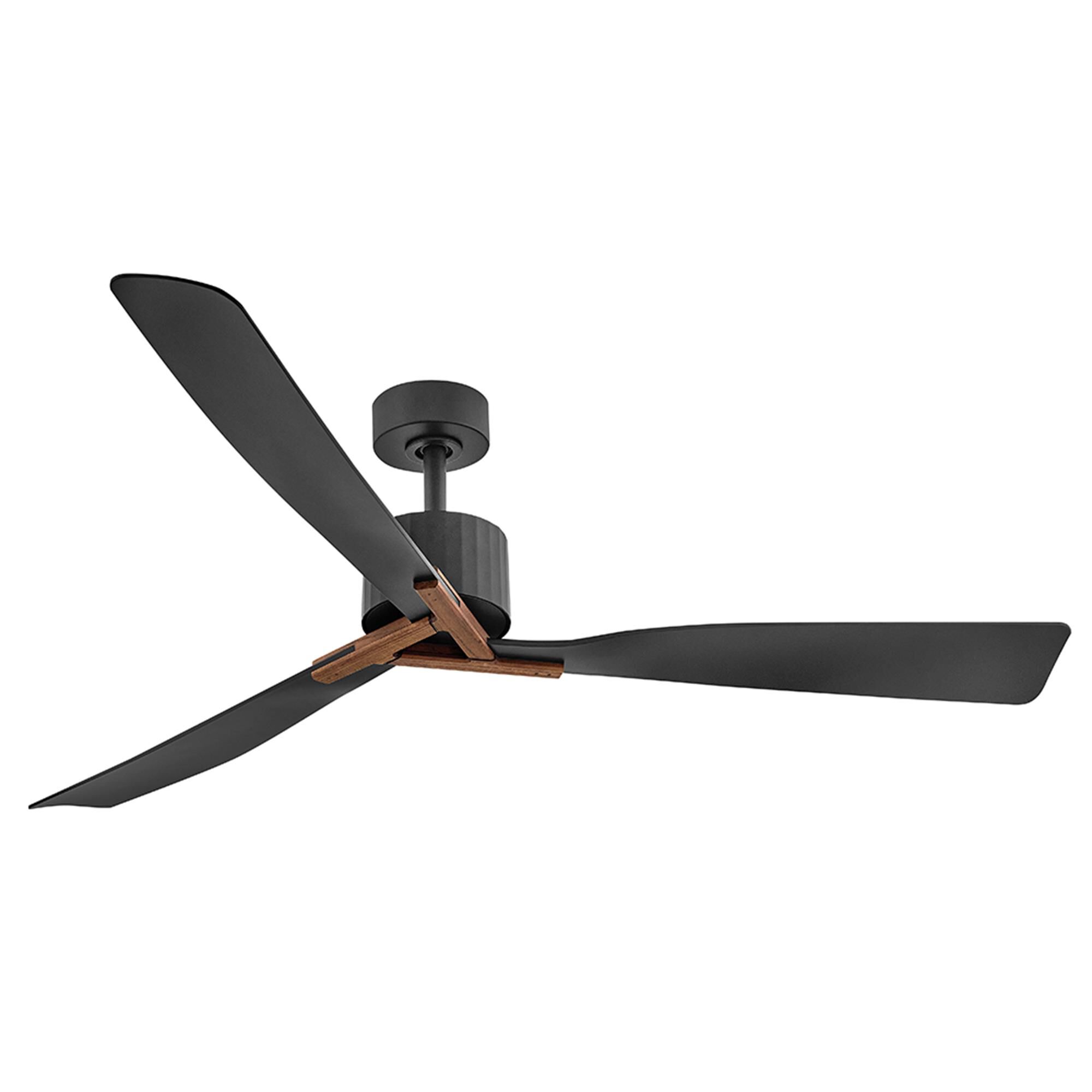 Shown in Matte Black finish and White Polycarbonate glass and Walnut accent