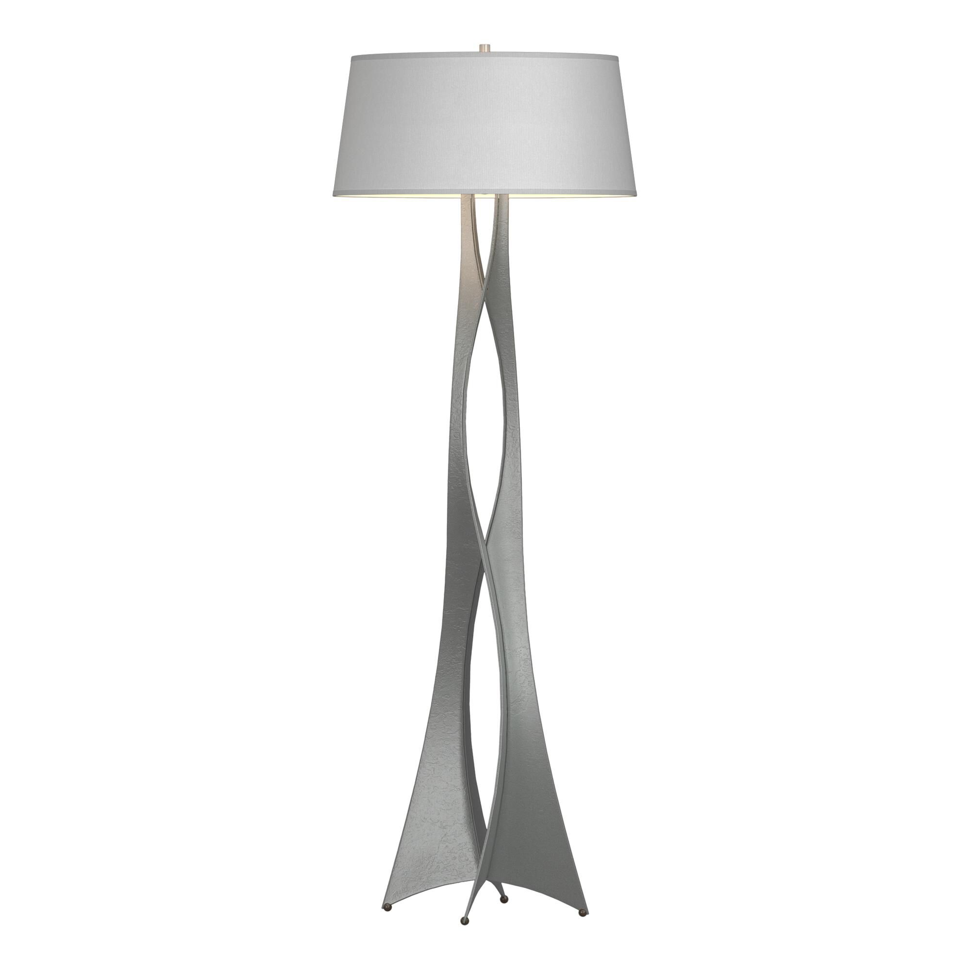 Shown in Vintage Platinum finish and Natural Anna shade