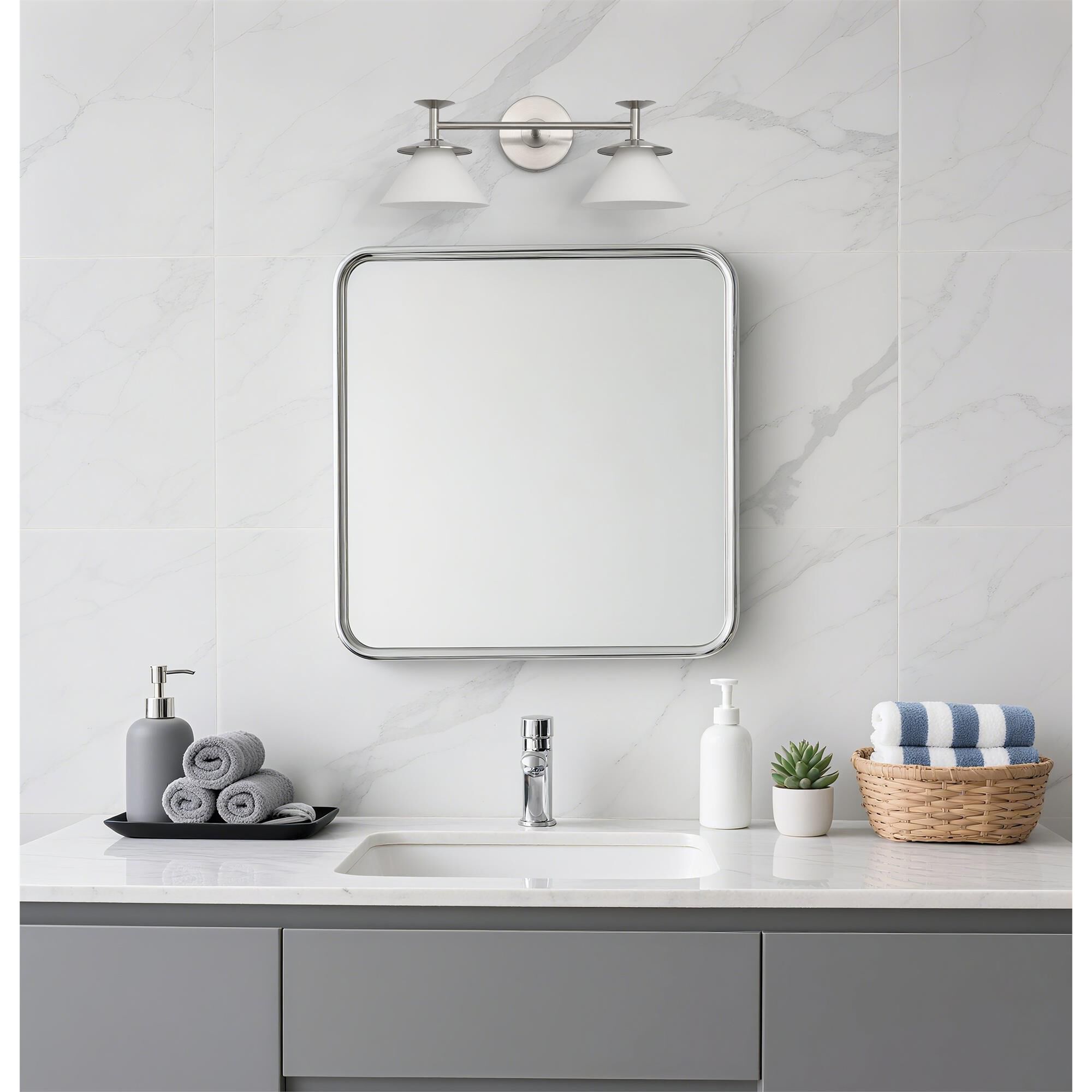 Tremolo Bath Vanity Light by Eglo Lighting