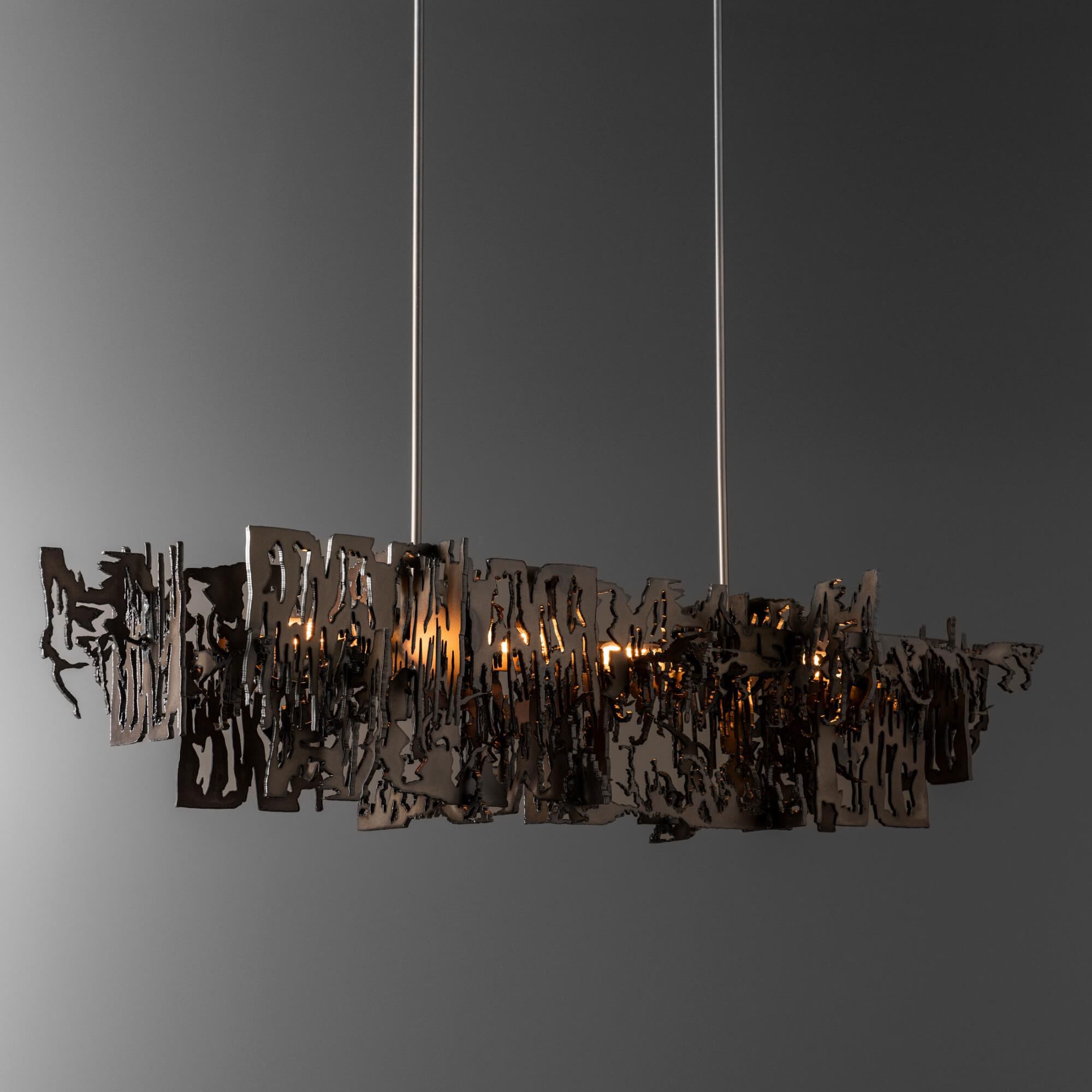 Brutus 43 Inch 4 Light Linear Suspension Light by Hubbardton Forge
