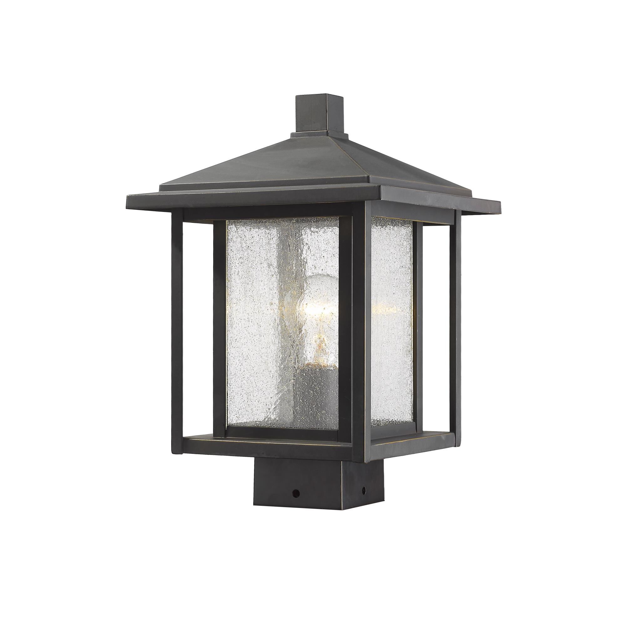 Z-Lite Aspen 13 Inch Tall Outdoor Post Lamp