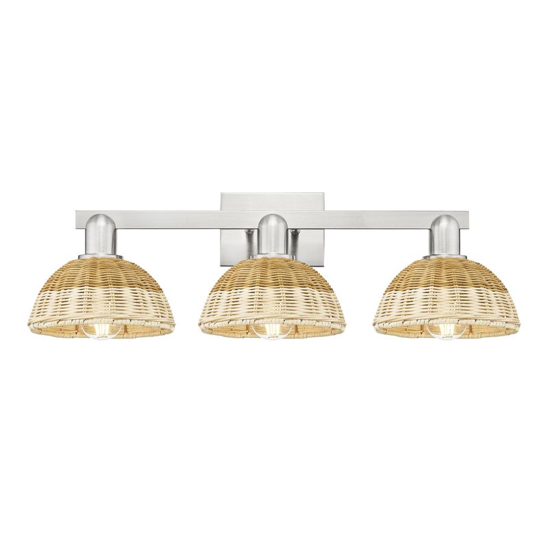 Bruno Marashlian Natural Ballston Dome 26 Inch Bath Vanity Light by Innovations Lighting