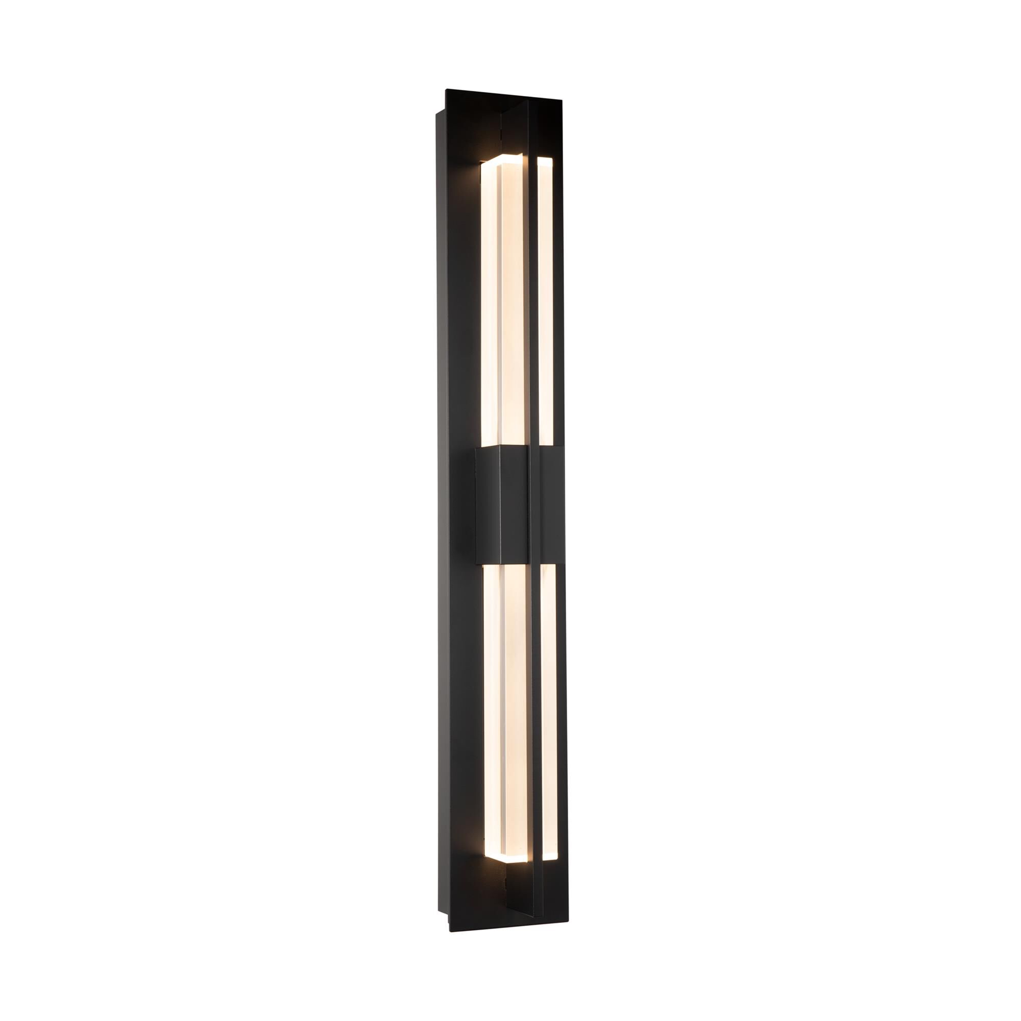 Shown in Black finish and Clear  glass