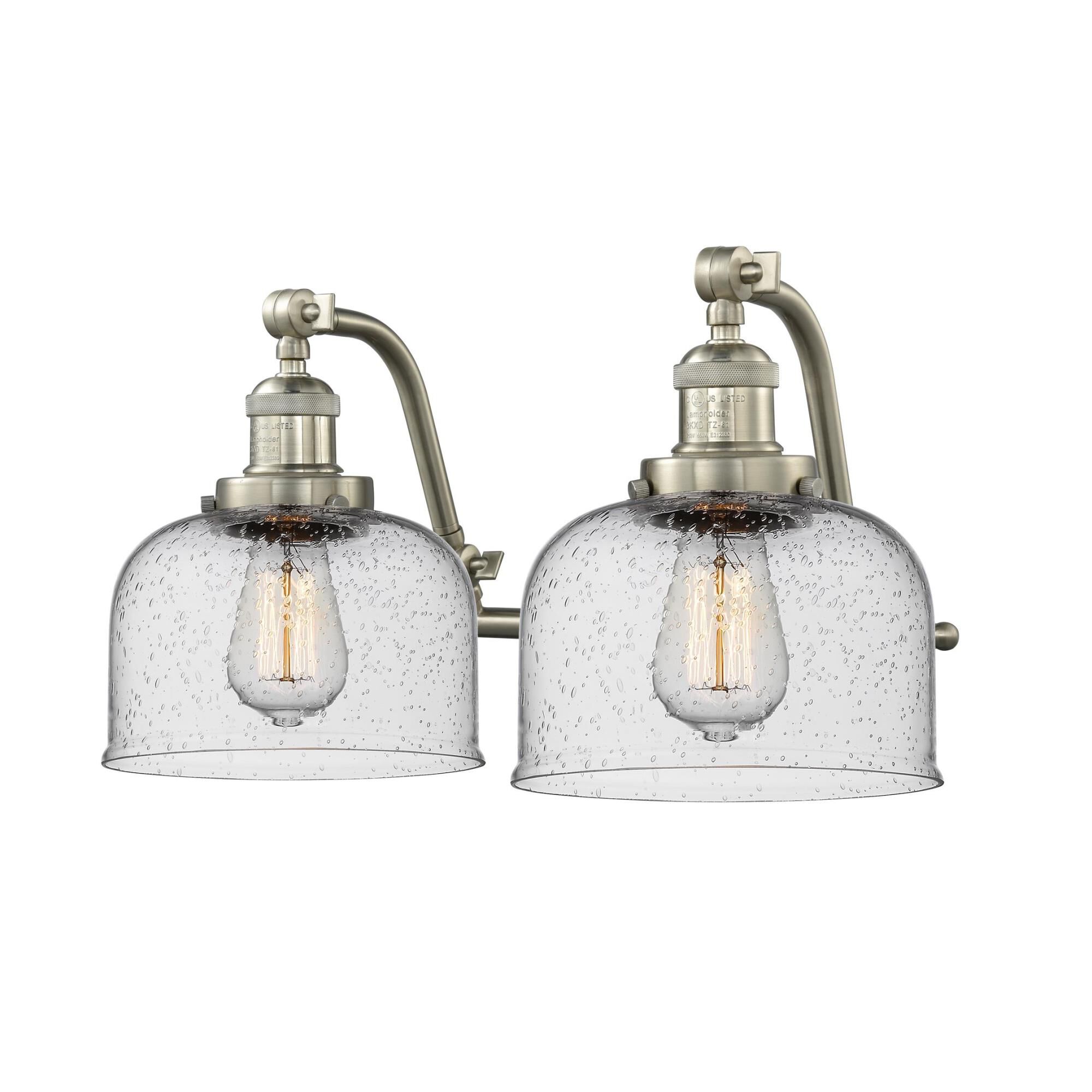 Bruno Marashlian Large Bell 18 Inch 2 Light Bath Vanity Light by Innovations Lighting