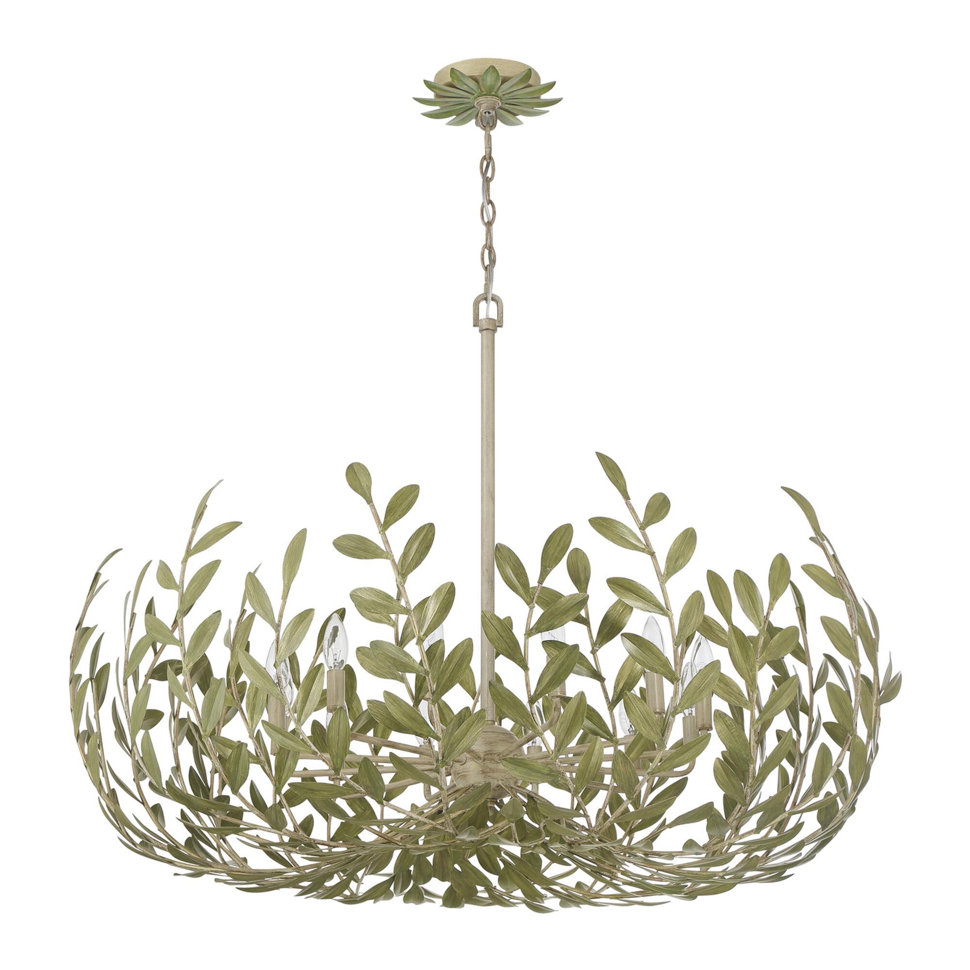 Broche 42 Inch Chandelier by Crystorama