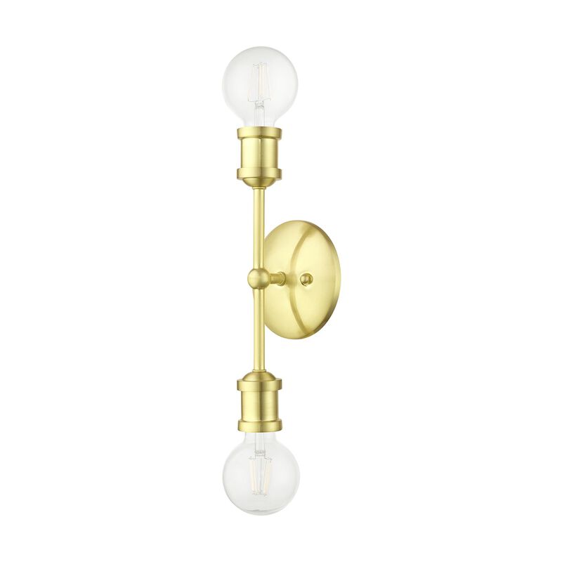 Lansdale 12 Inch 2 Light Bath Vanity Light by Livex Lighting