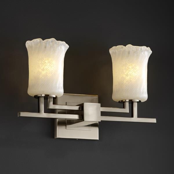 Veneto Luce 16 Inch 2 Light Bath Vanity Light by Justice Design Group
