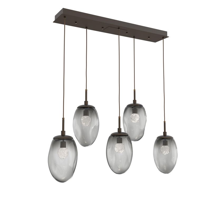 Meteo 42 Inch 5 Light LED Multi Light Pendant by Hammerton Studio