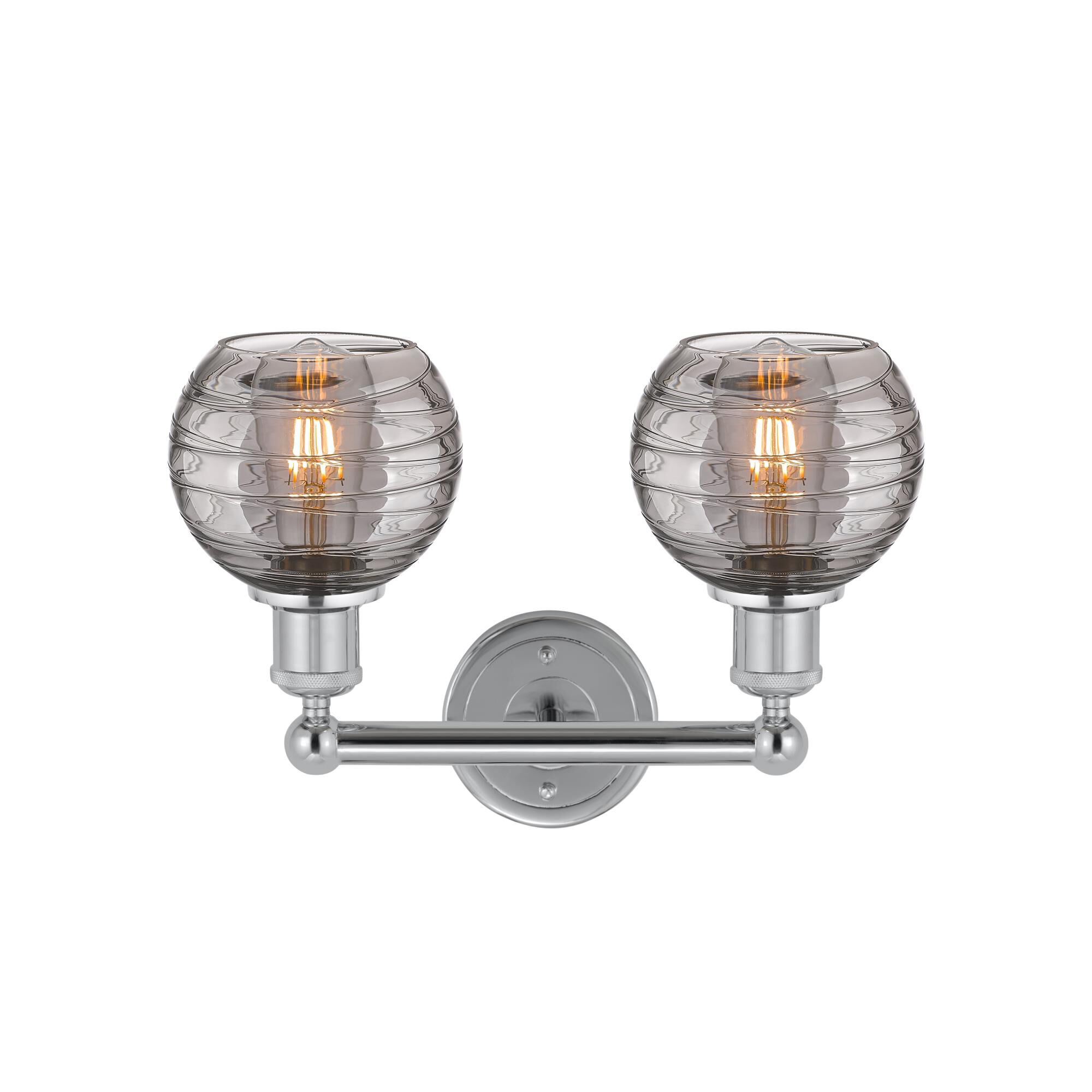 Bruno Marashlian Athens Deco Swirl 15 Inch 2 Light Bath Vanity Light by Innovations Lighting