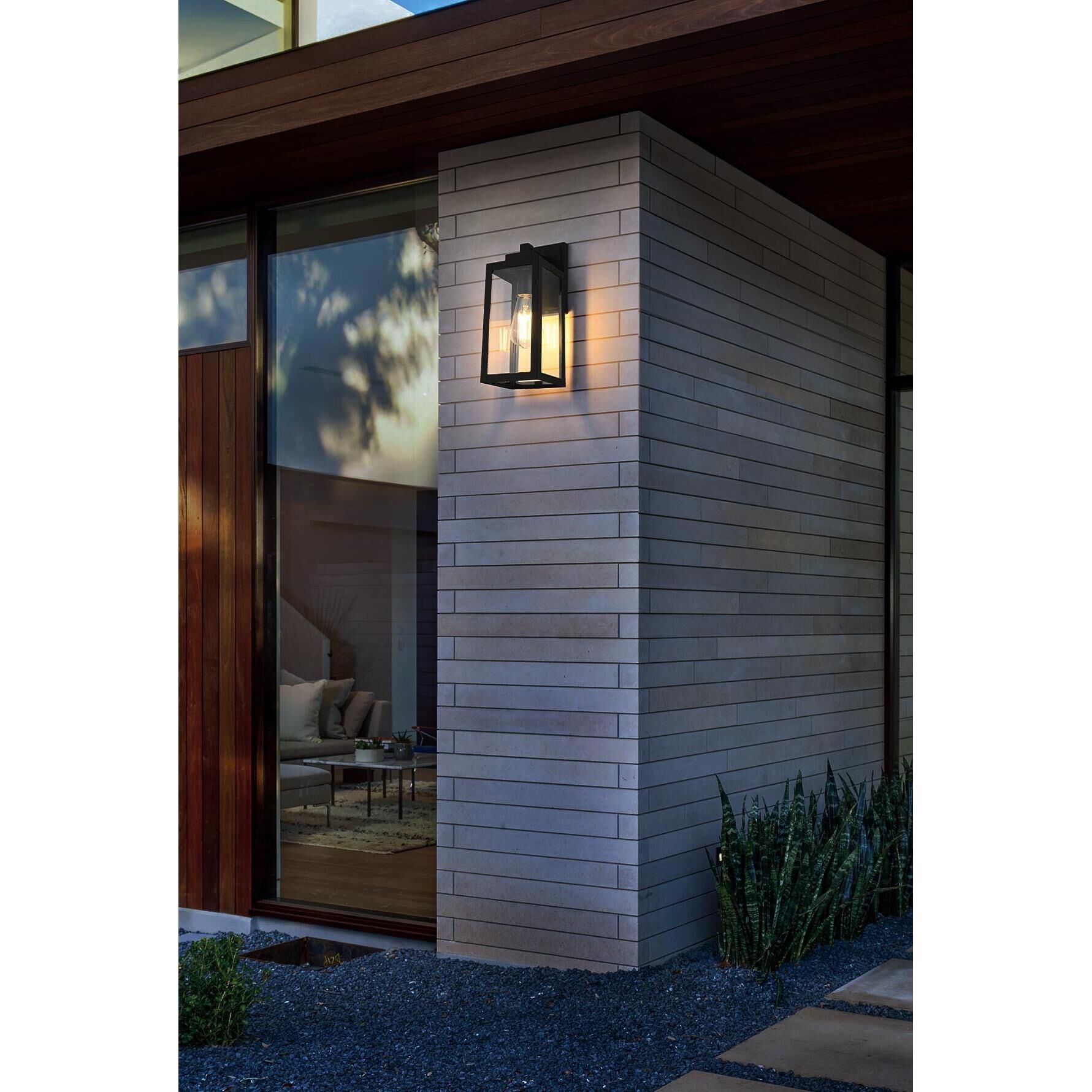 Veda 13 inch Outdoor Wall Light by Elegant Lighting