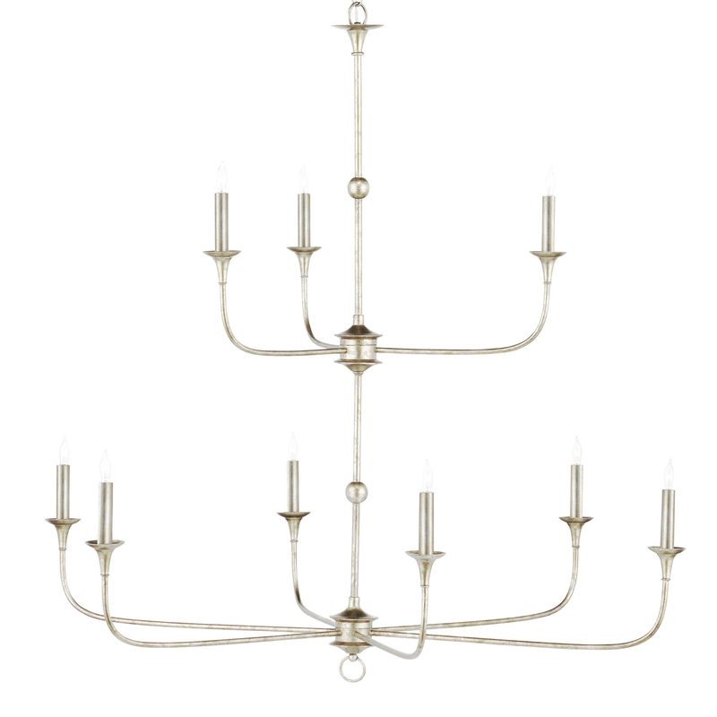 Nottaway Large Chandelier by Currey & Company