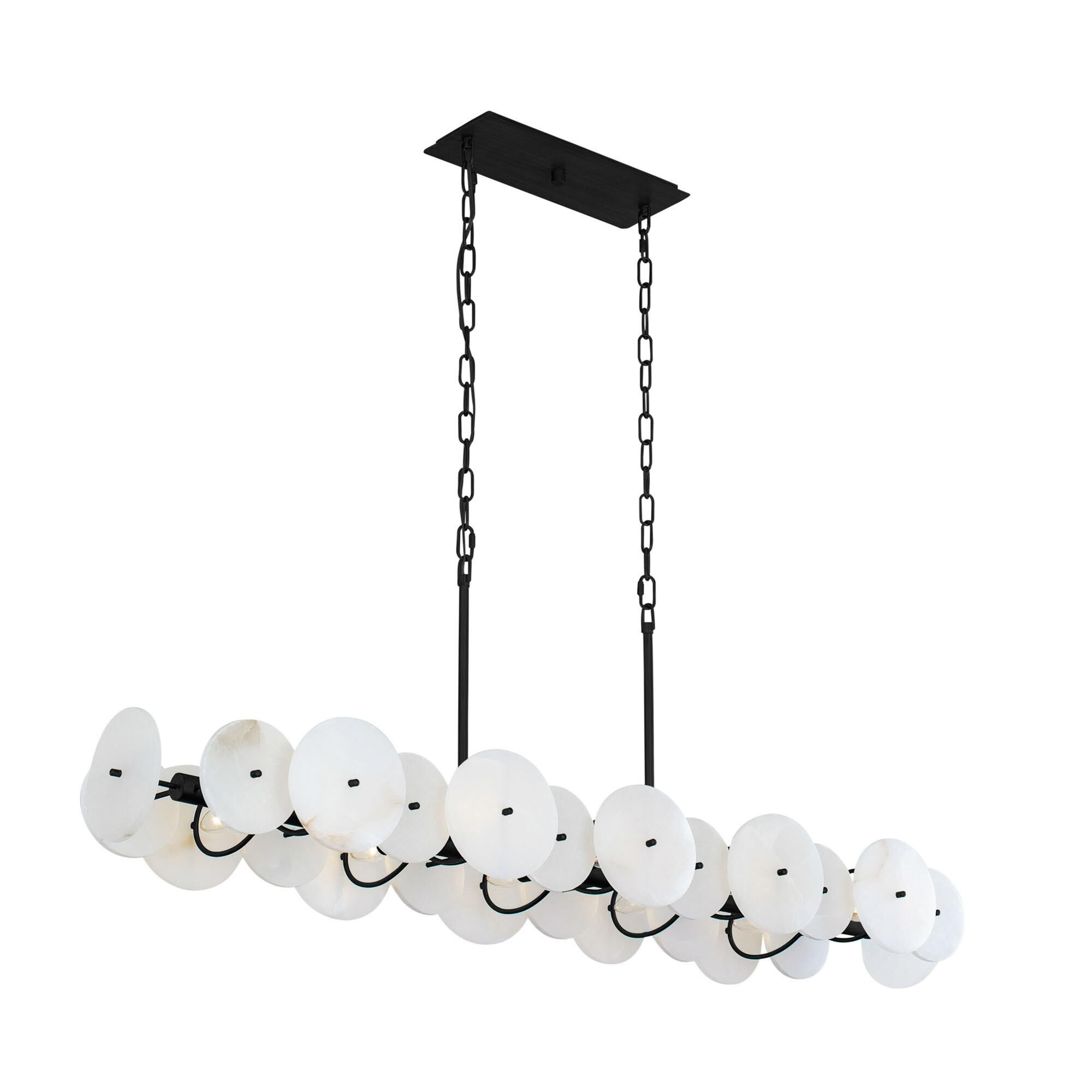Cosmos 50 Inch 10 Light Linear Suspension Light by Varaluz