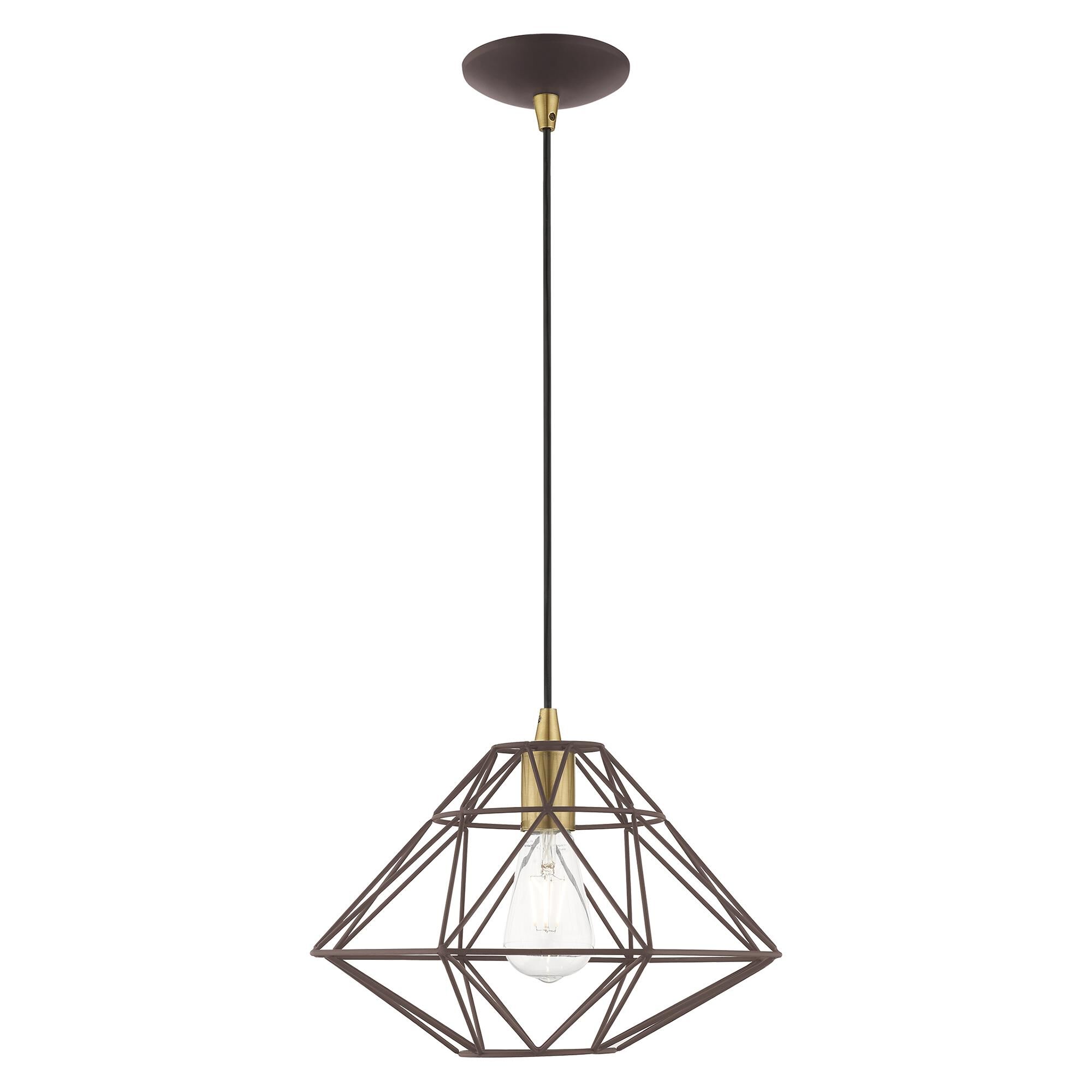 Livex Lighting Geometric Large Pendant
