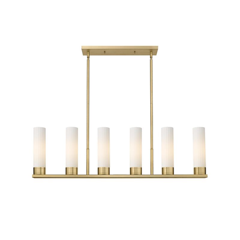 Bruno Marashlian Empire 44 Inch 6 Light Linear Suspension Light by Innovations Lighting