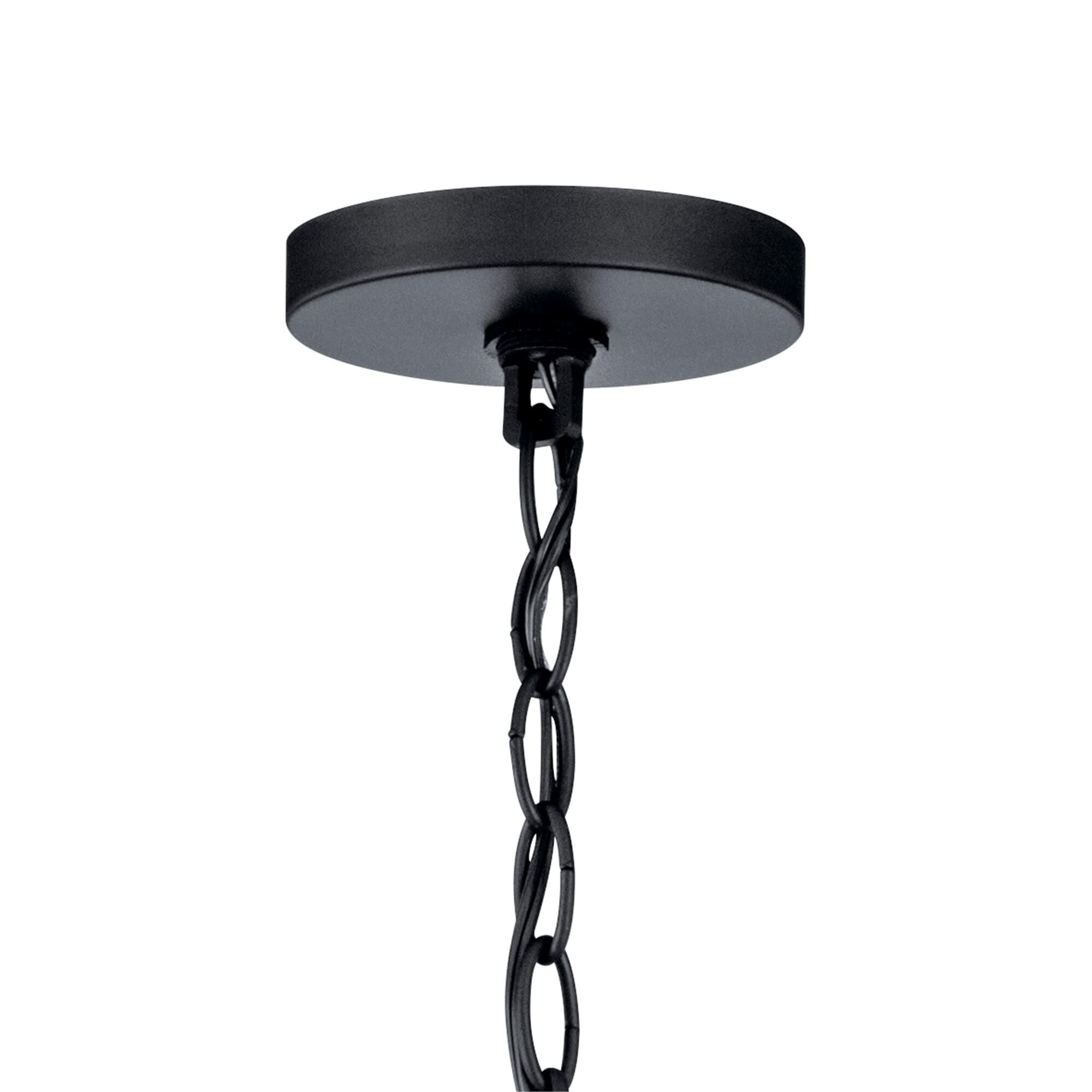 Shown in Black finish and Clear glass