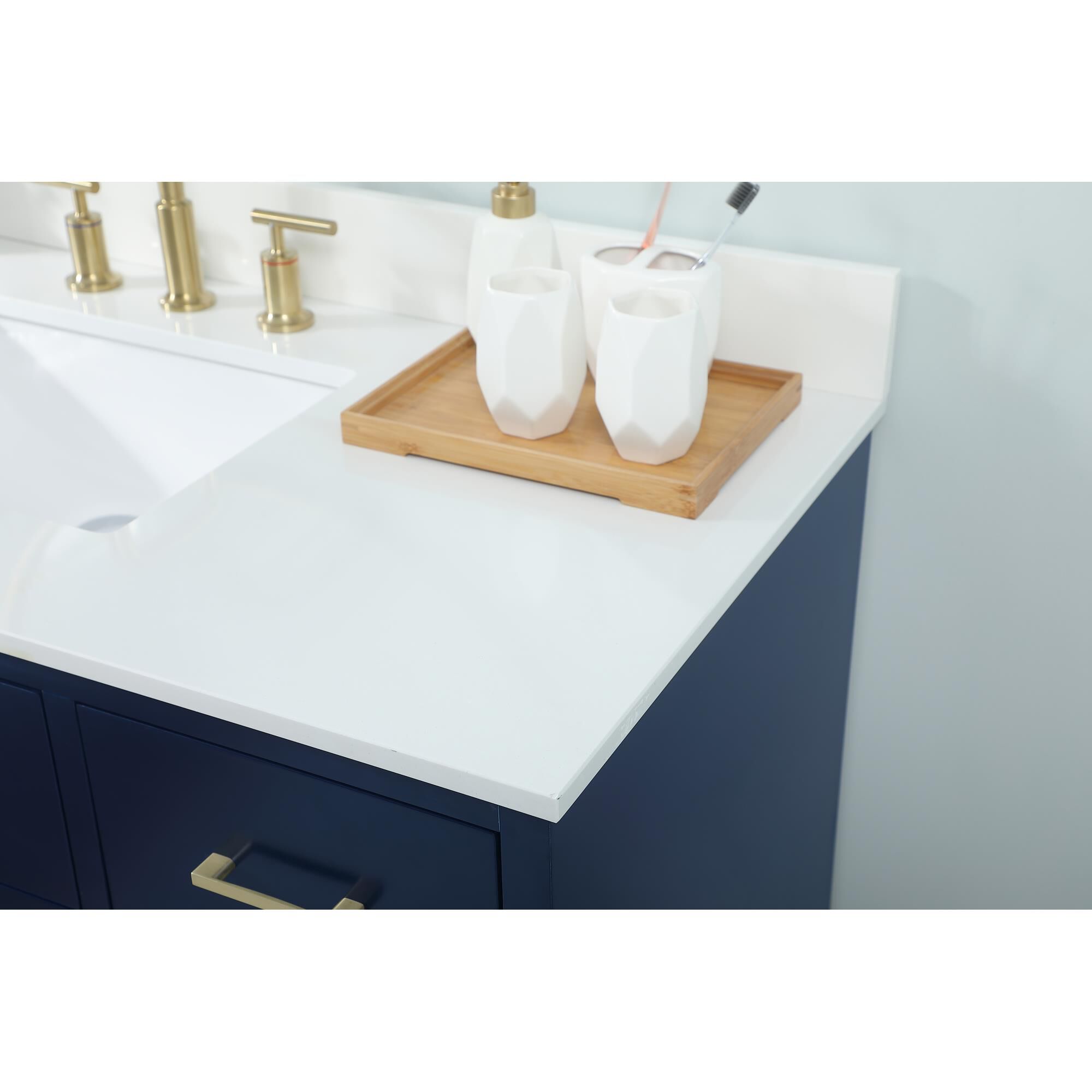 Shown in Blue finish