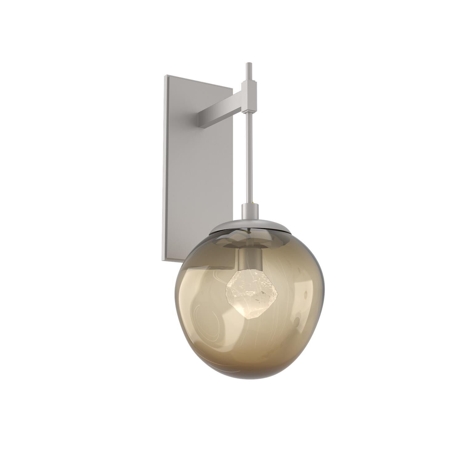 Shown in Metallic Beige Silver finish and Bronze Zircon glass