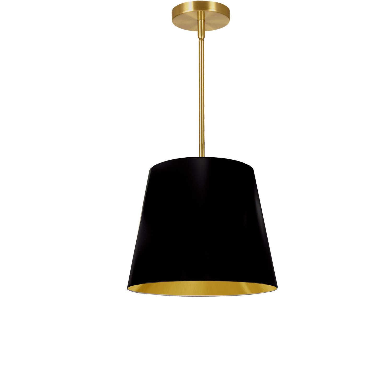 Shown in Black and Gold finish