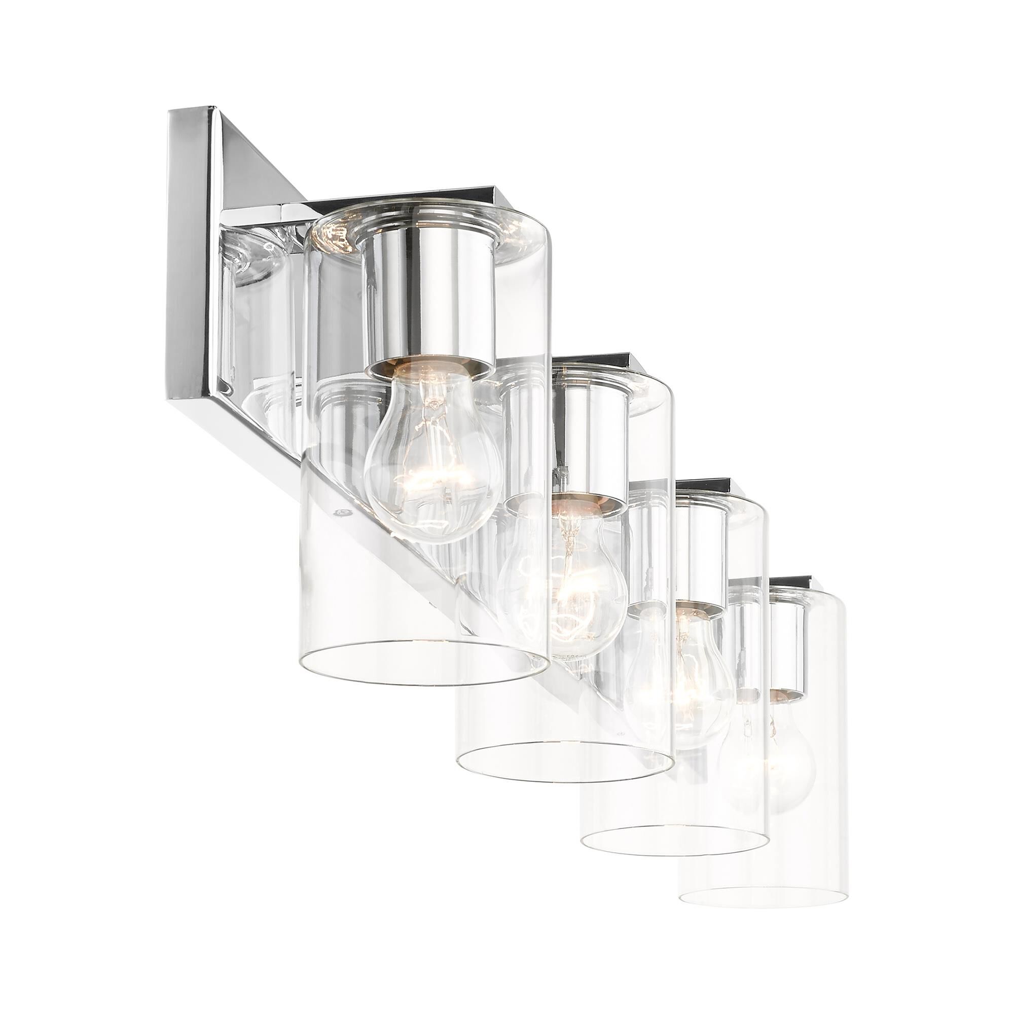 Zurich 35 Inch 4 Light Bath Vanity Light by Livex Lighting