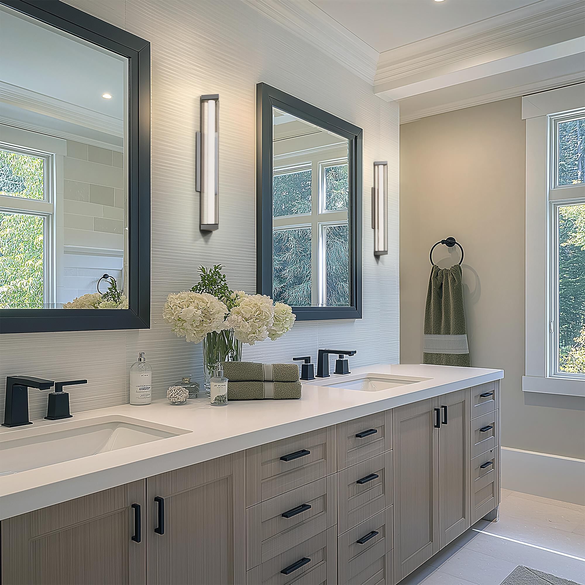 Boulevard 18 Inch Bath Vanity Light by dweLED