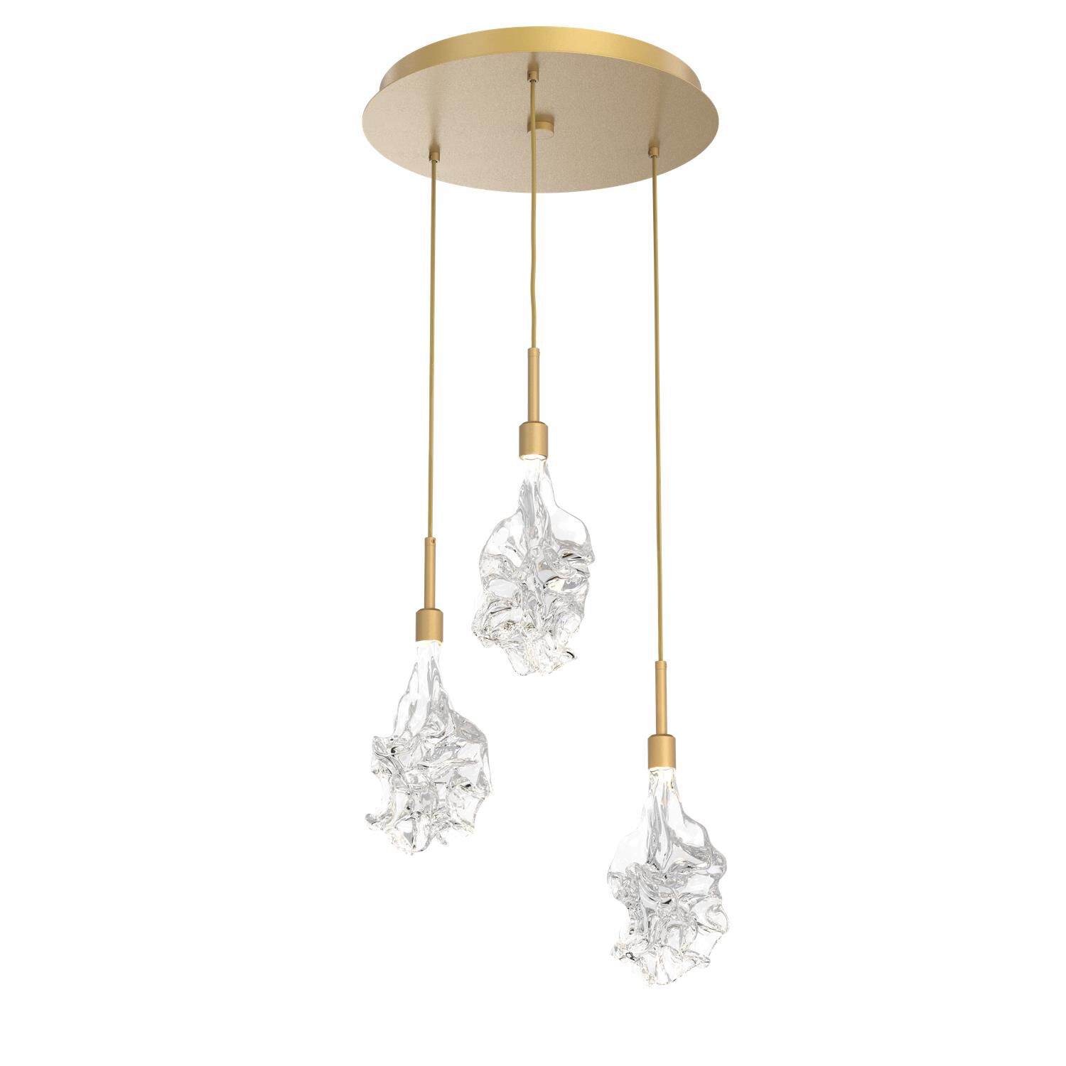 Blossom 17 Inch 3 Light LED Multi Light Pendant by Hammerton Studio