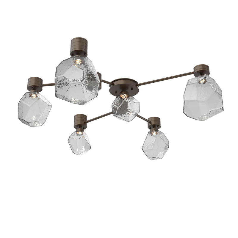 Levi Wilson Gem 38 Inch Semi Flush Mount by Hammerton Studio
