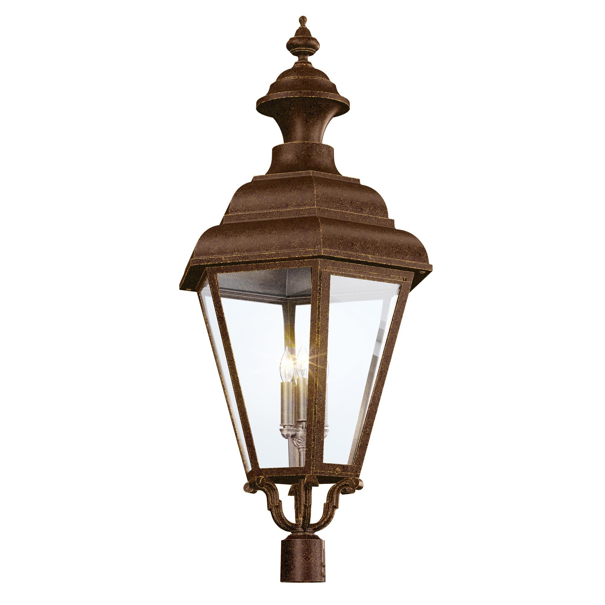 Shown in Rustic Bronze finish and Ca glass