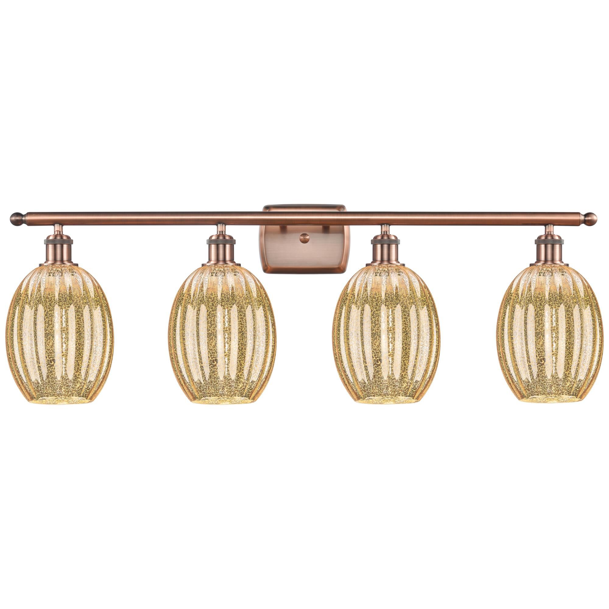 Shown in Antique Copper finish and Mercury glass