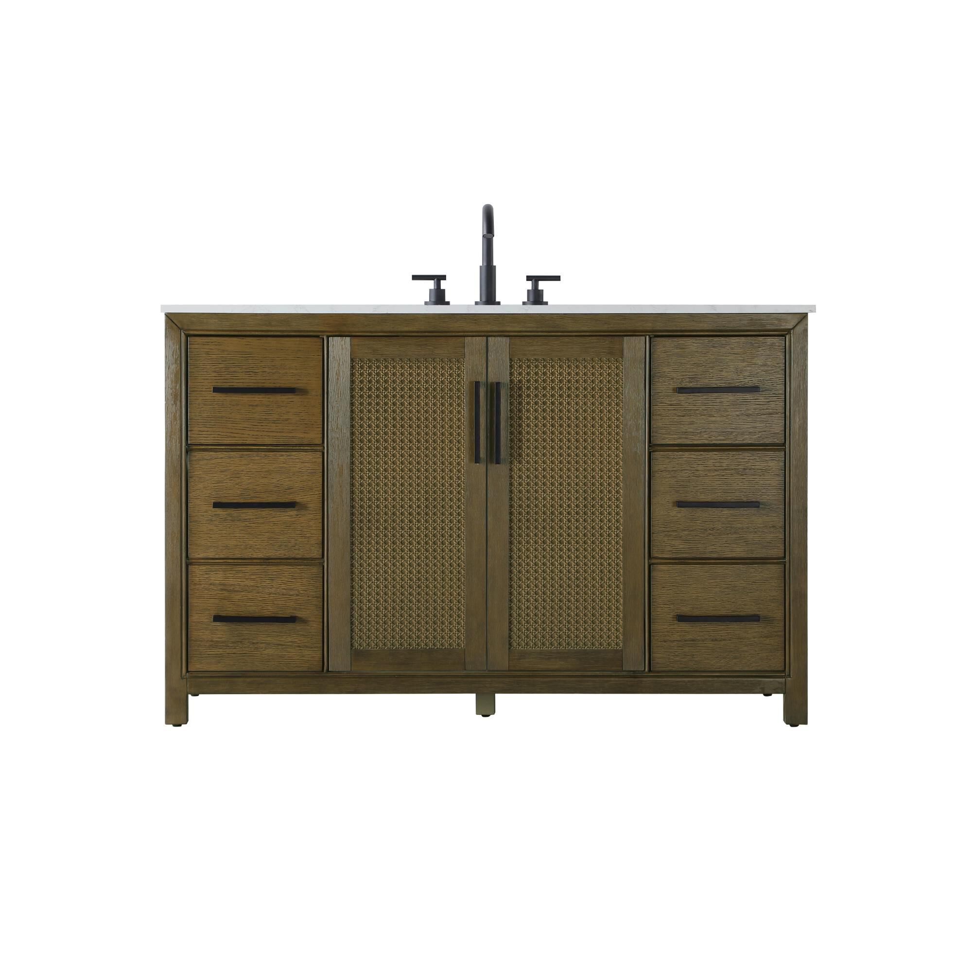 Alina 54 Inch Bath Vanity by Elegant Dcor