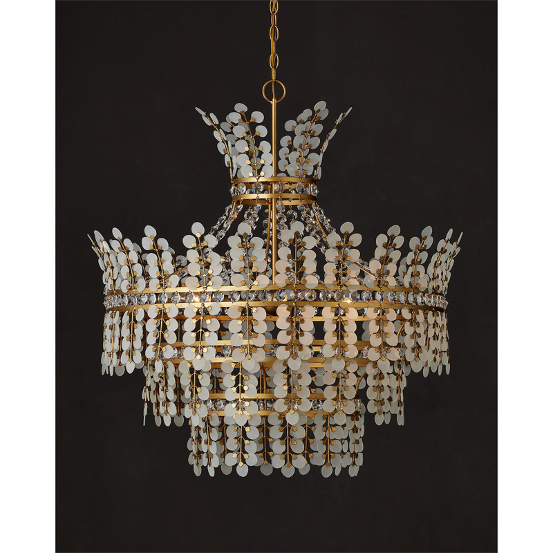 Bunny Williams Bradshaw Medium Chandelier by Currey & Company