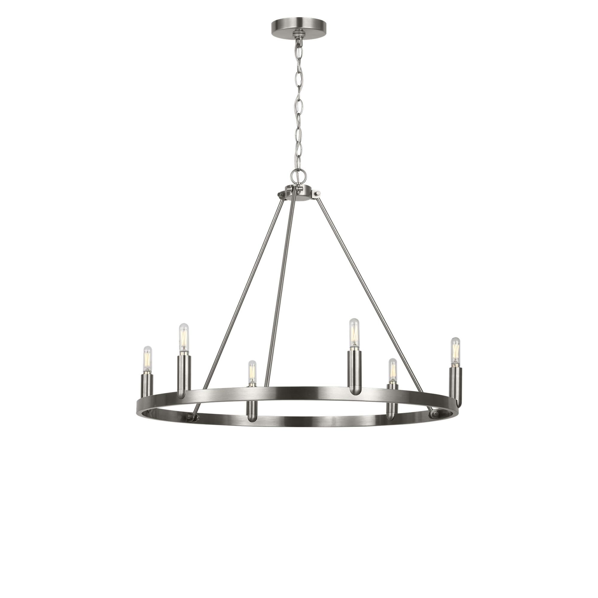 Shown in Brushed Nickel finish
