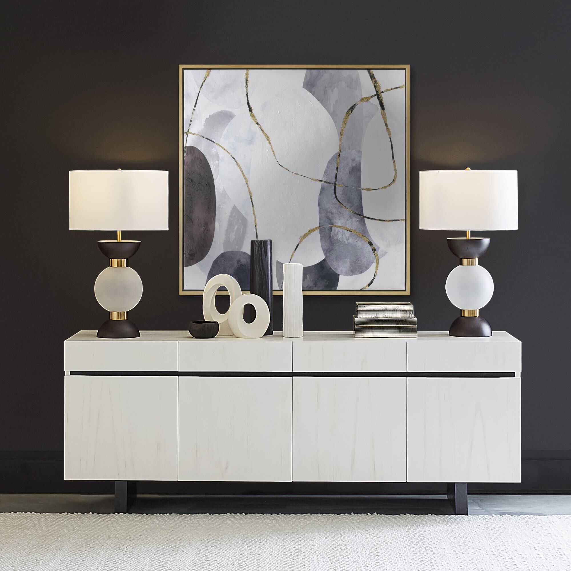 Shown in Blue finish