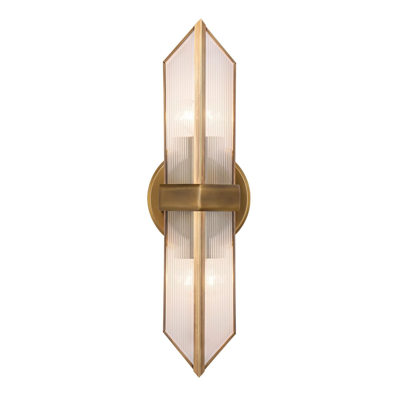Elisa Carlucci Cairo 15 Inch 2 Light Bath Vanity Light by Alora Lighting