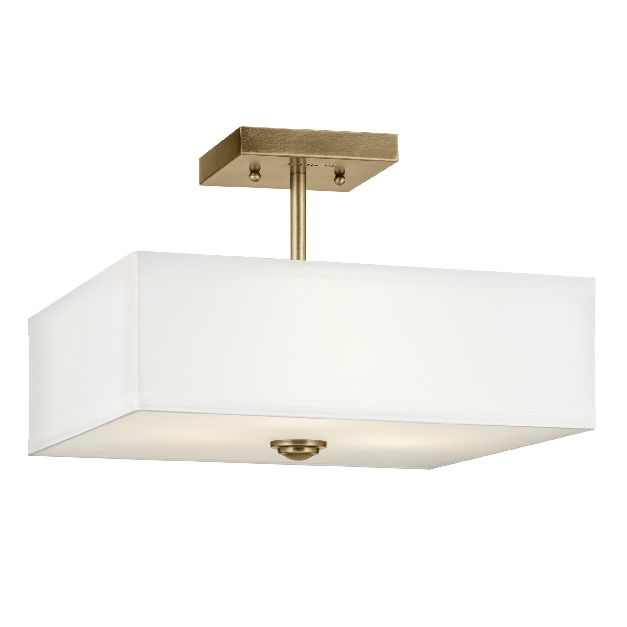 Shailene 14 Inch Semi Flush Mount,