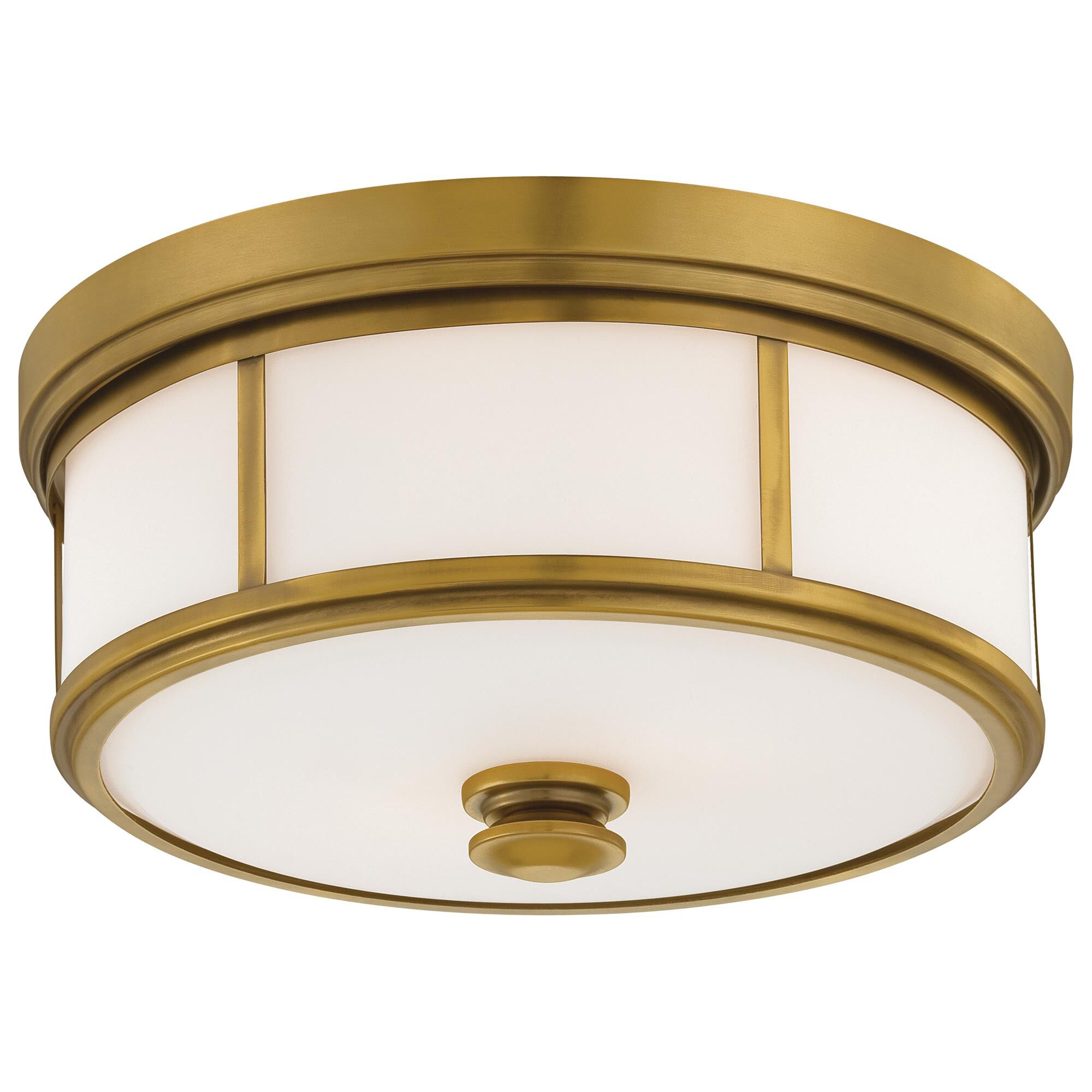 Shown in Liberty Gold finish and Etched Opal glass