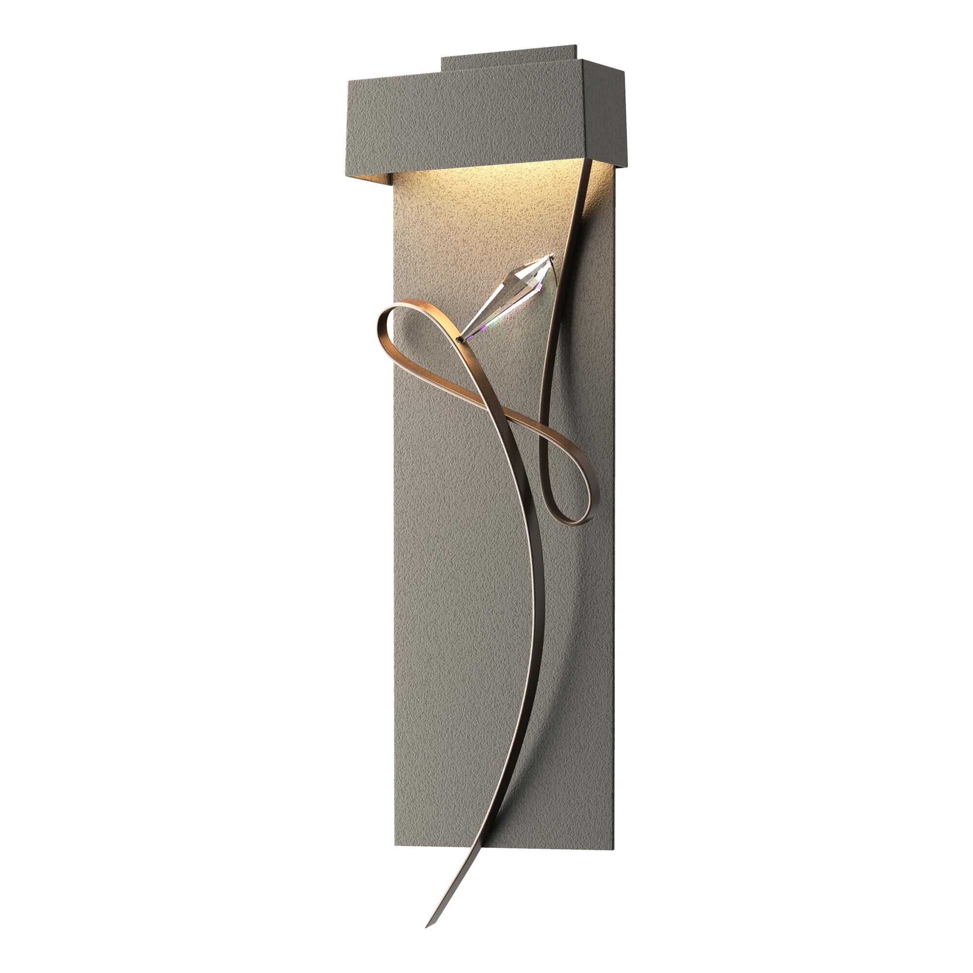 Shown in Natural Iron finish and Bronze accent