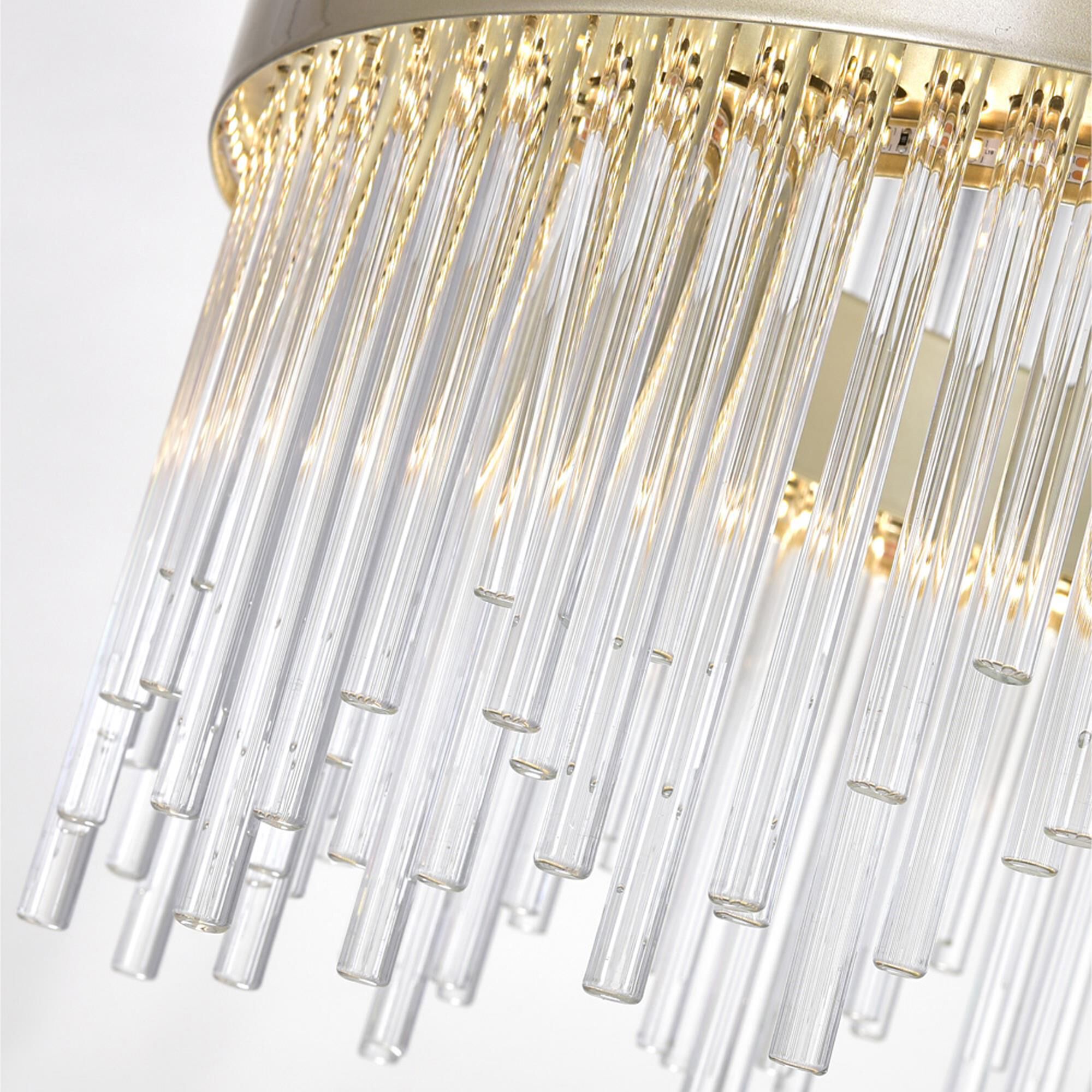 CWI Lighting Genevieve 32 Inch LED Chandelier