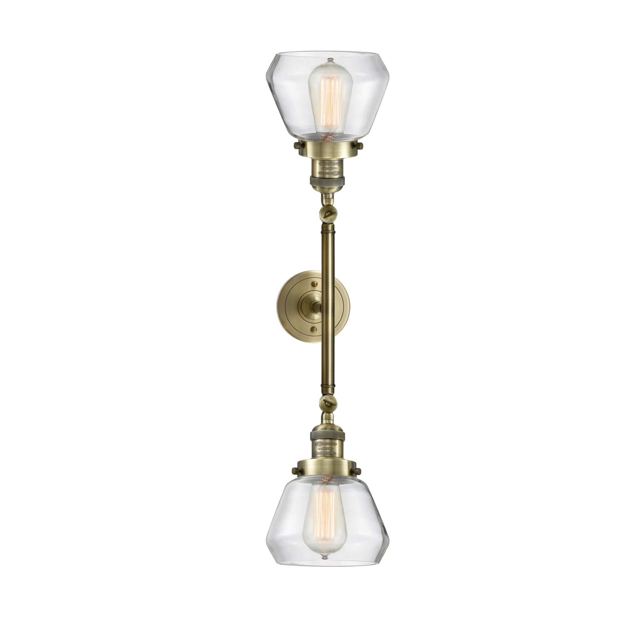 Bruno Marashlian Fulton 16 Inch 2 Light Bath Vanity Light by Innovations Lighting