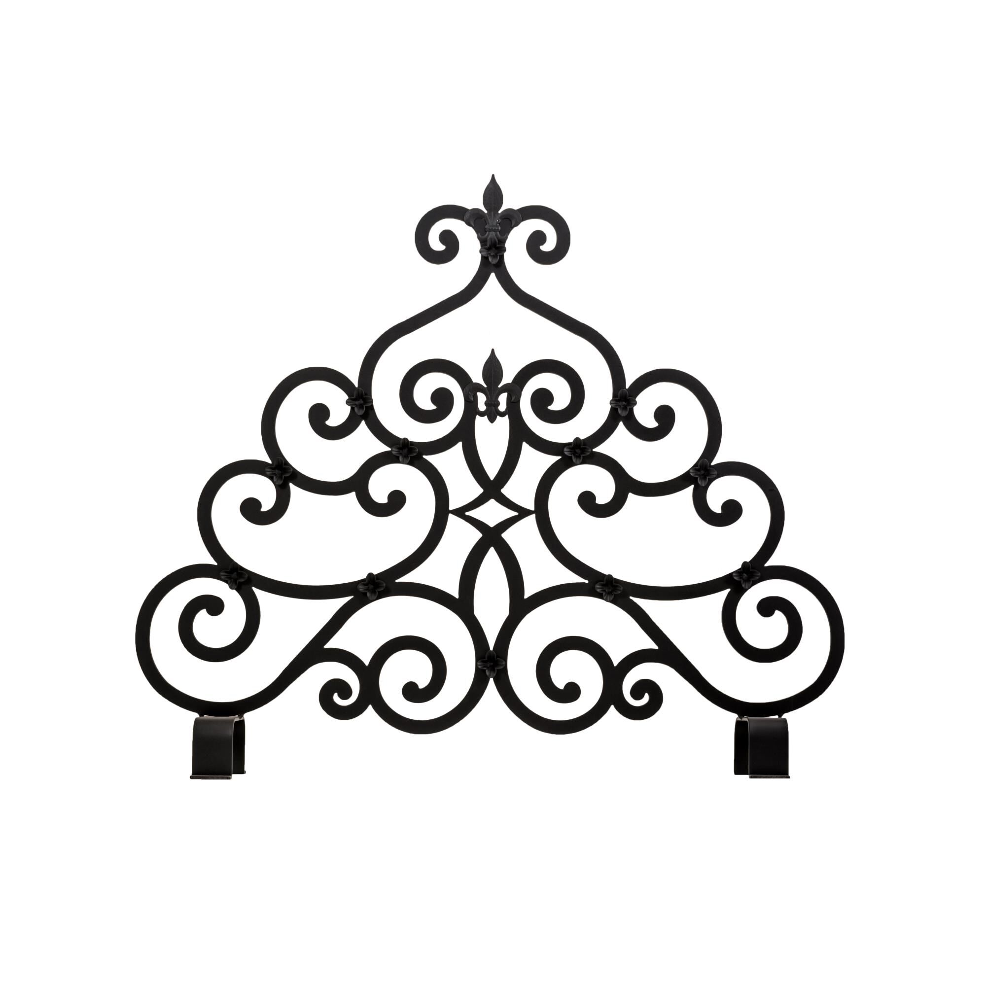 Fleur-De-Lis Fireplace Screen by Meyda Lighting