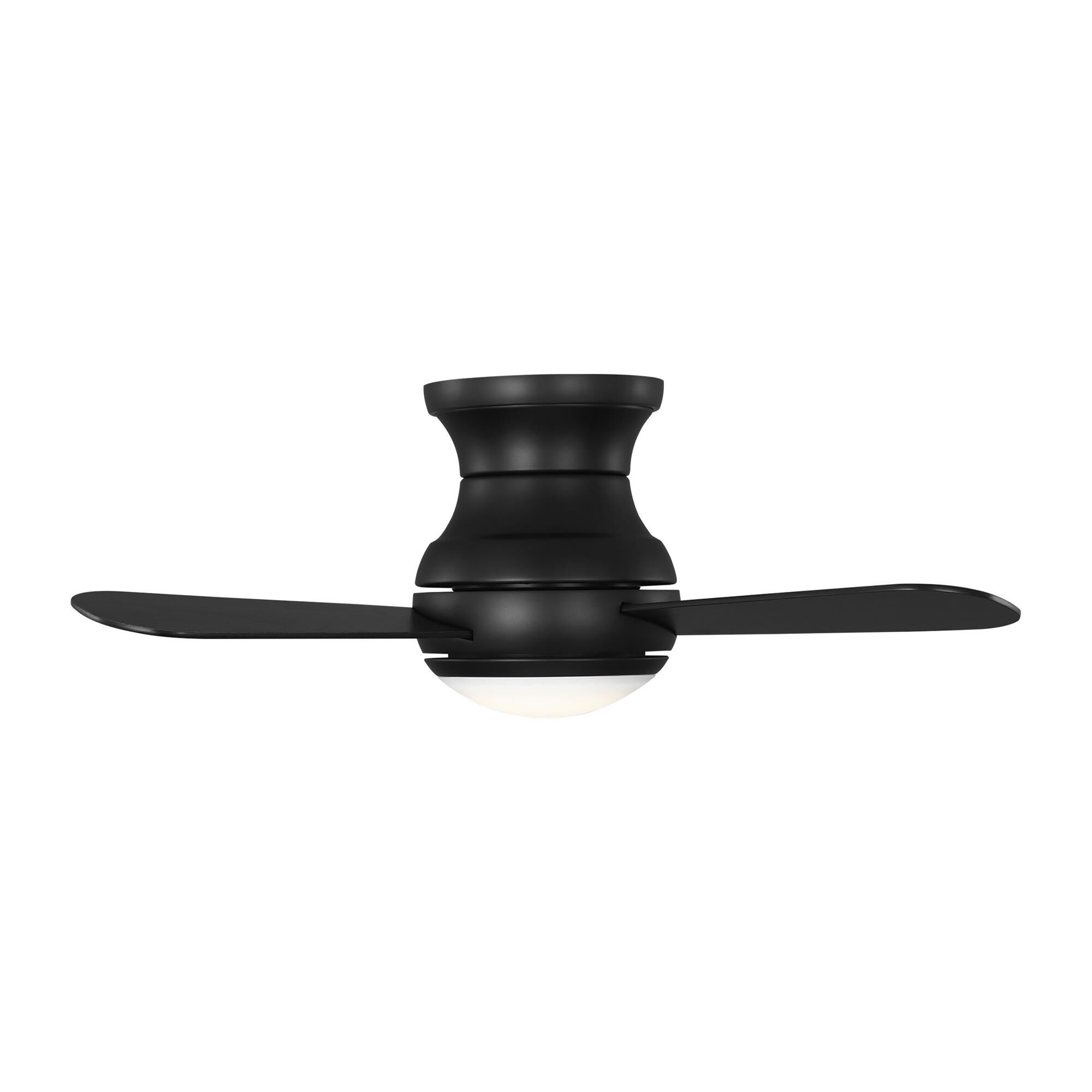 Orbis Hugger 32 Inch Flush Mount Fan with Light Kit,