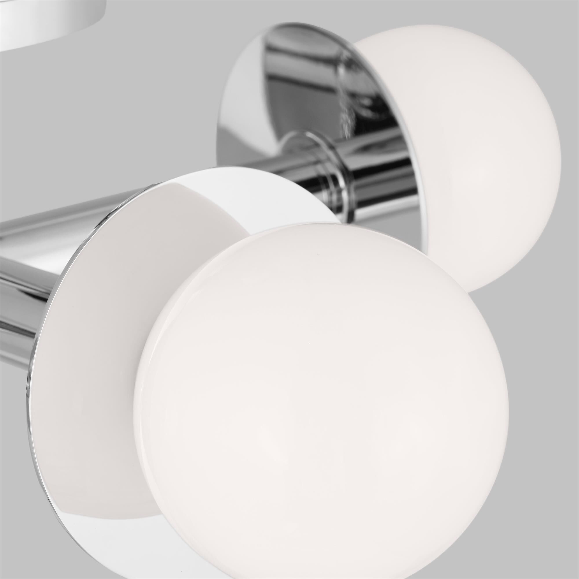 Kelly Wearstler Nodes 18 Inch 4 Light Semi Flush Mount,