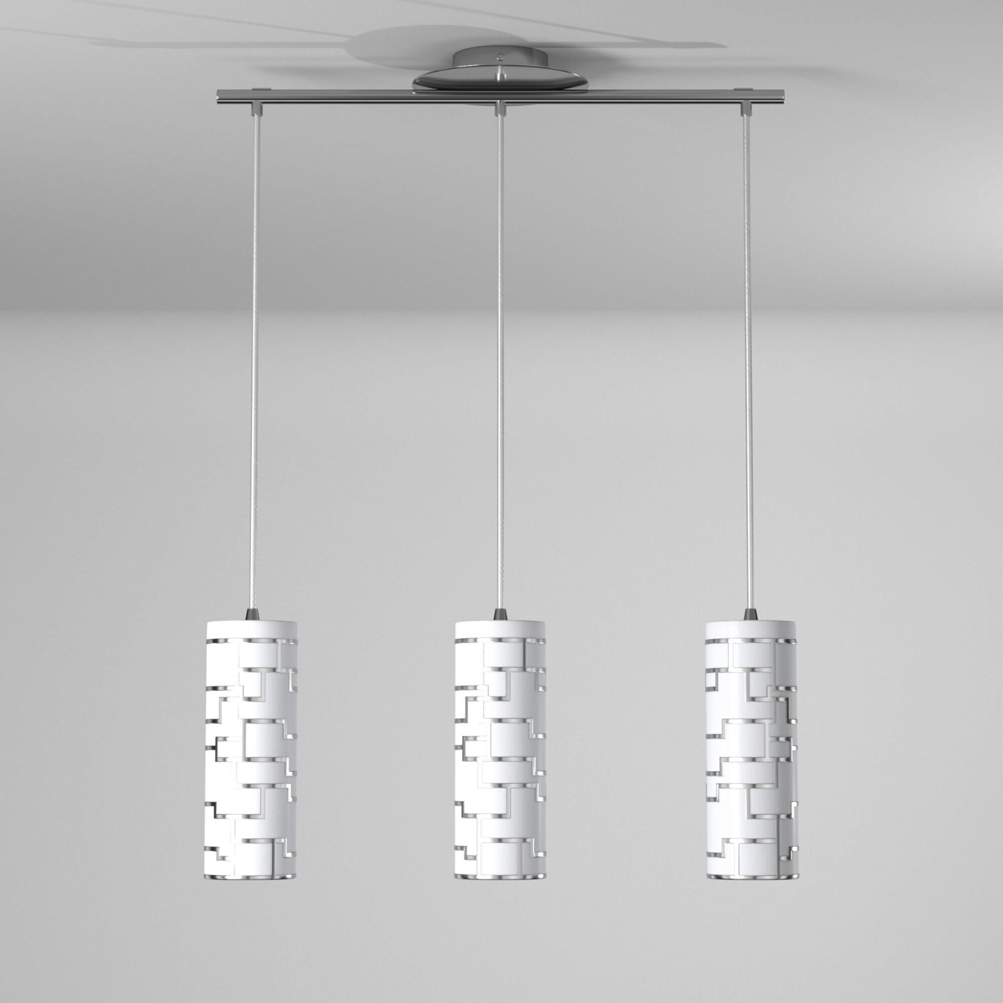 Eglo Bayman 28 Inch 3 Light Linear Suspension Light by Eglo Lighting