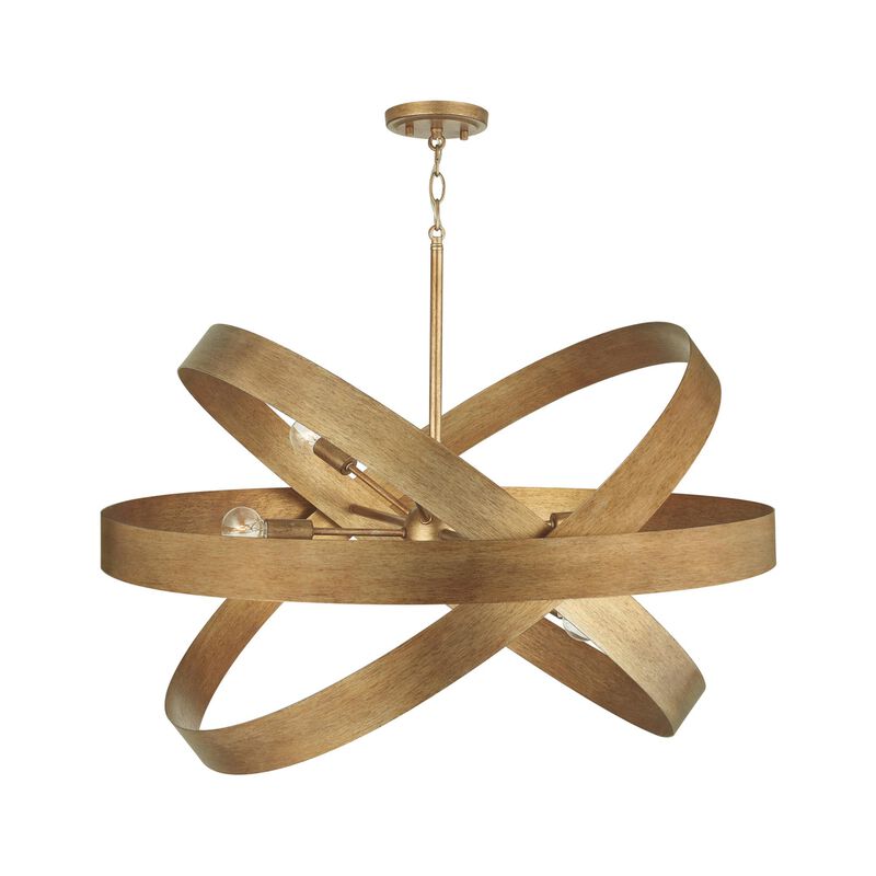 Jude 32 Inch 6 Light Chandelier by Capital Lighting Fixture Company