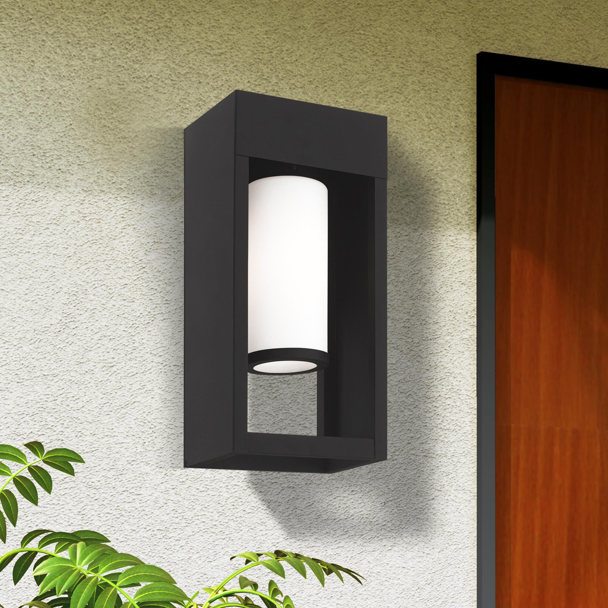 Livex Lighting Bleecker 13 Inch Tall Outdoor Wall Light