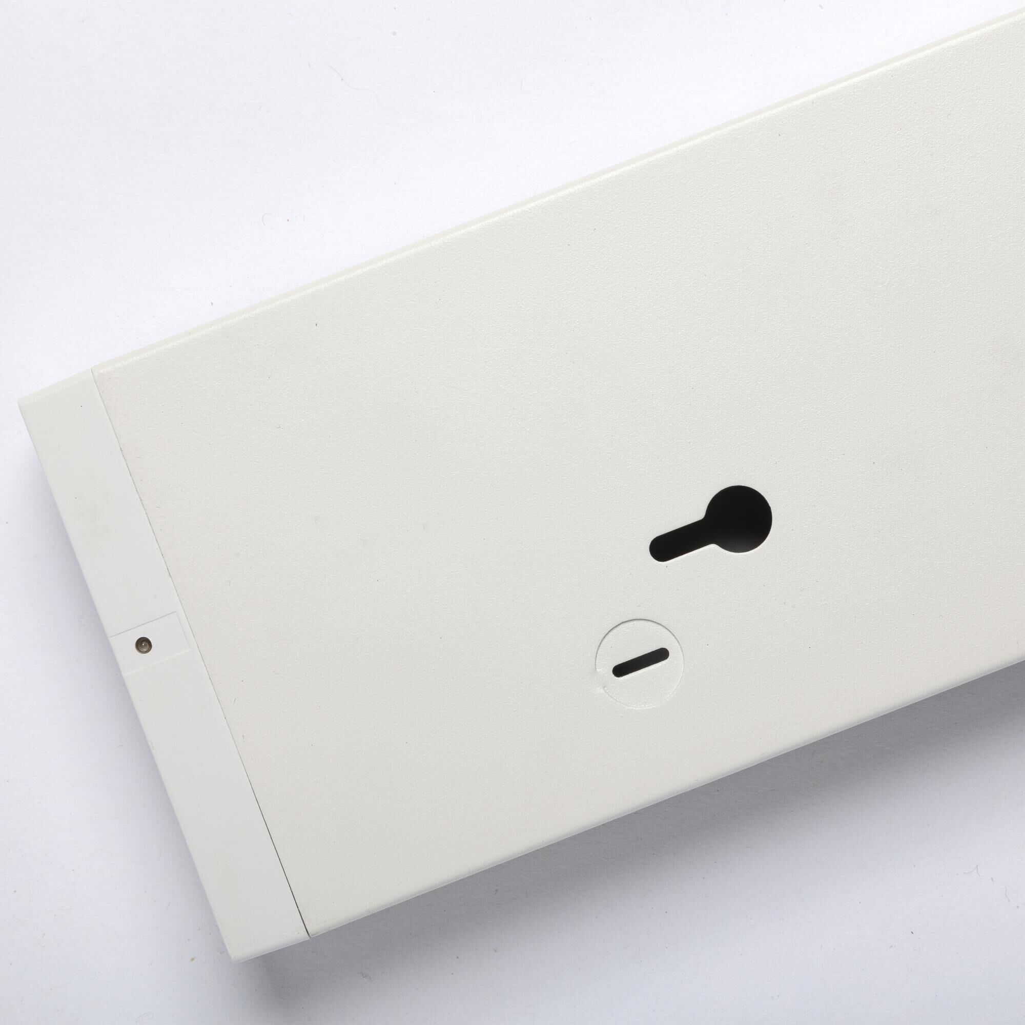 Shown in White finish